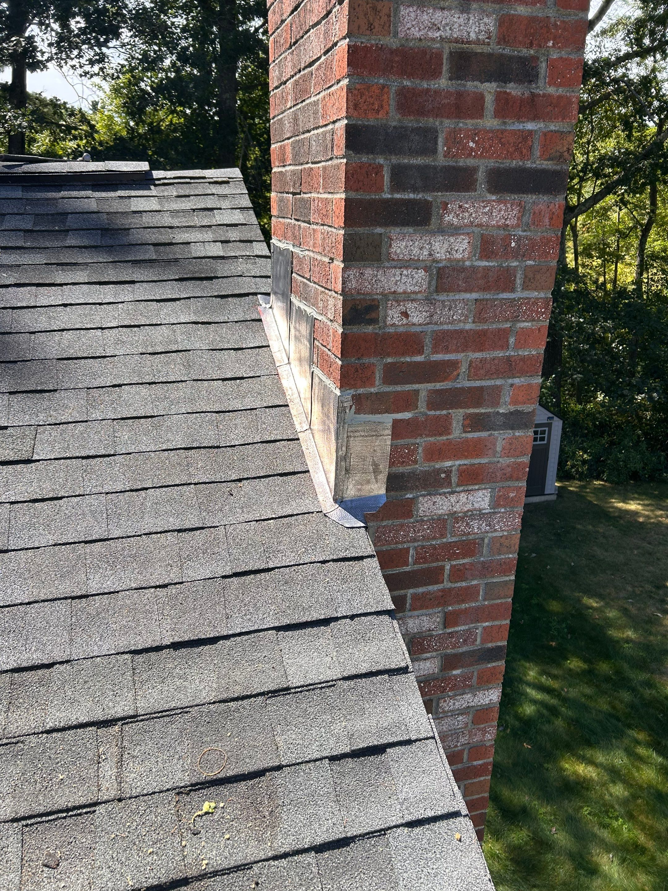 Tewksbury Attic Ventilation Upgrade with Chimney & Pipe Boot Reflashing by Mighty Dog Roofing of Greater Middlesex County