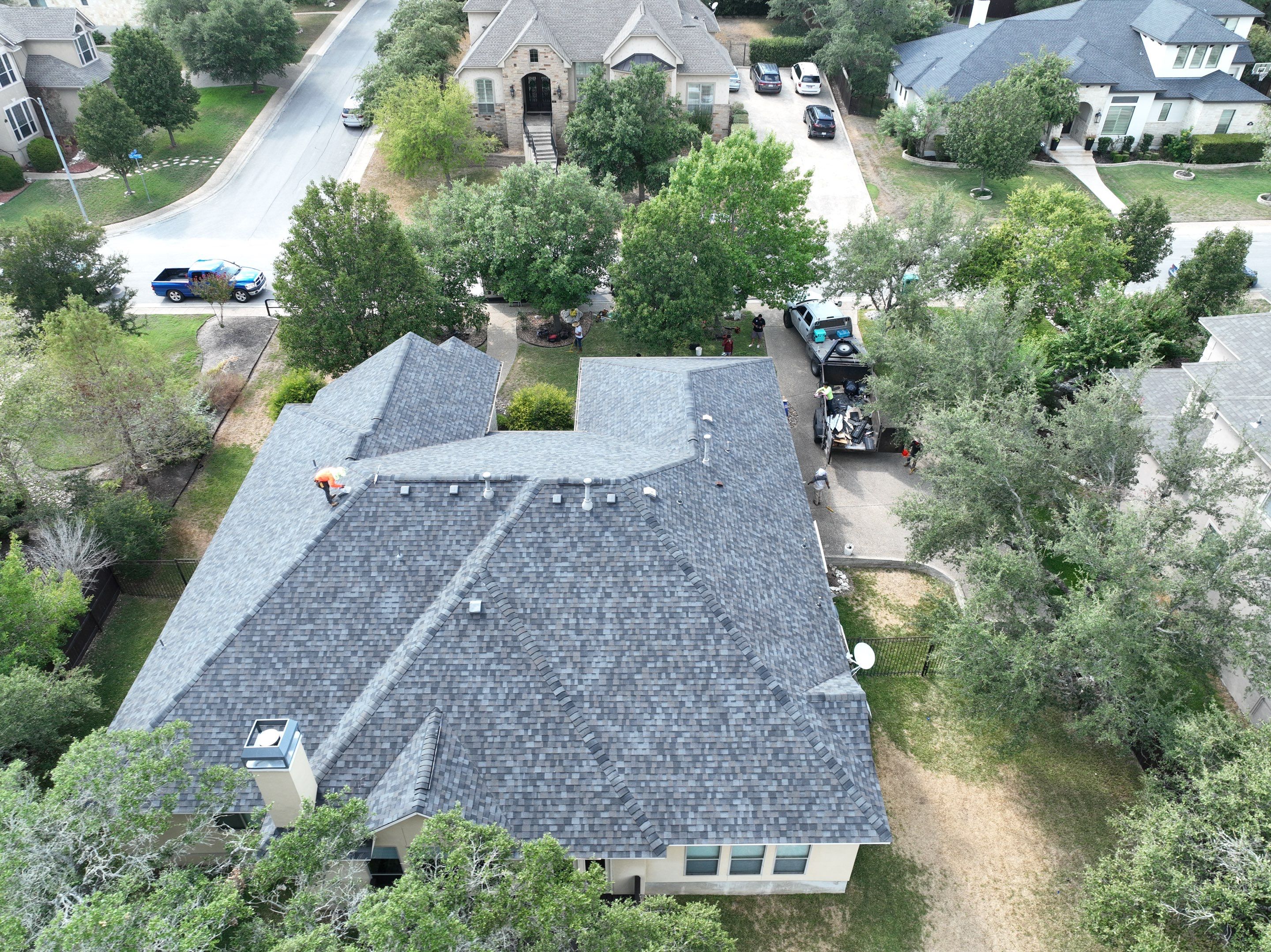 Residential Roof Replacement using Owens Corning Duration Designer 30 Year Laminate Shingle  by Premier Roofing and Contracting