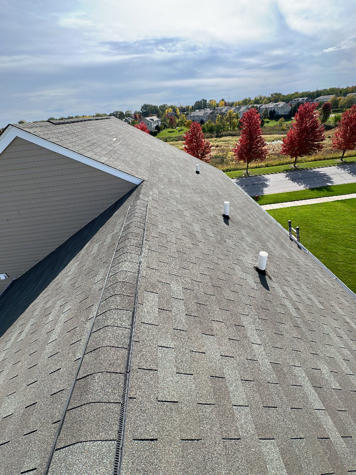 Residential Roofing Installation using Malarkey Roofing by Perfect Exteriors Inc. 