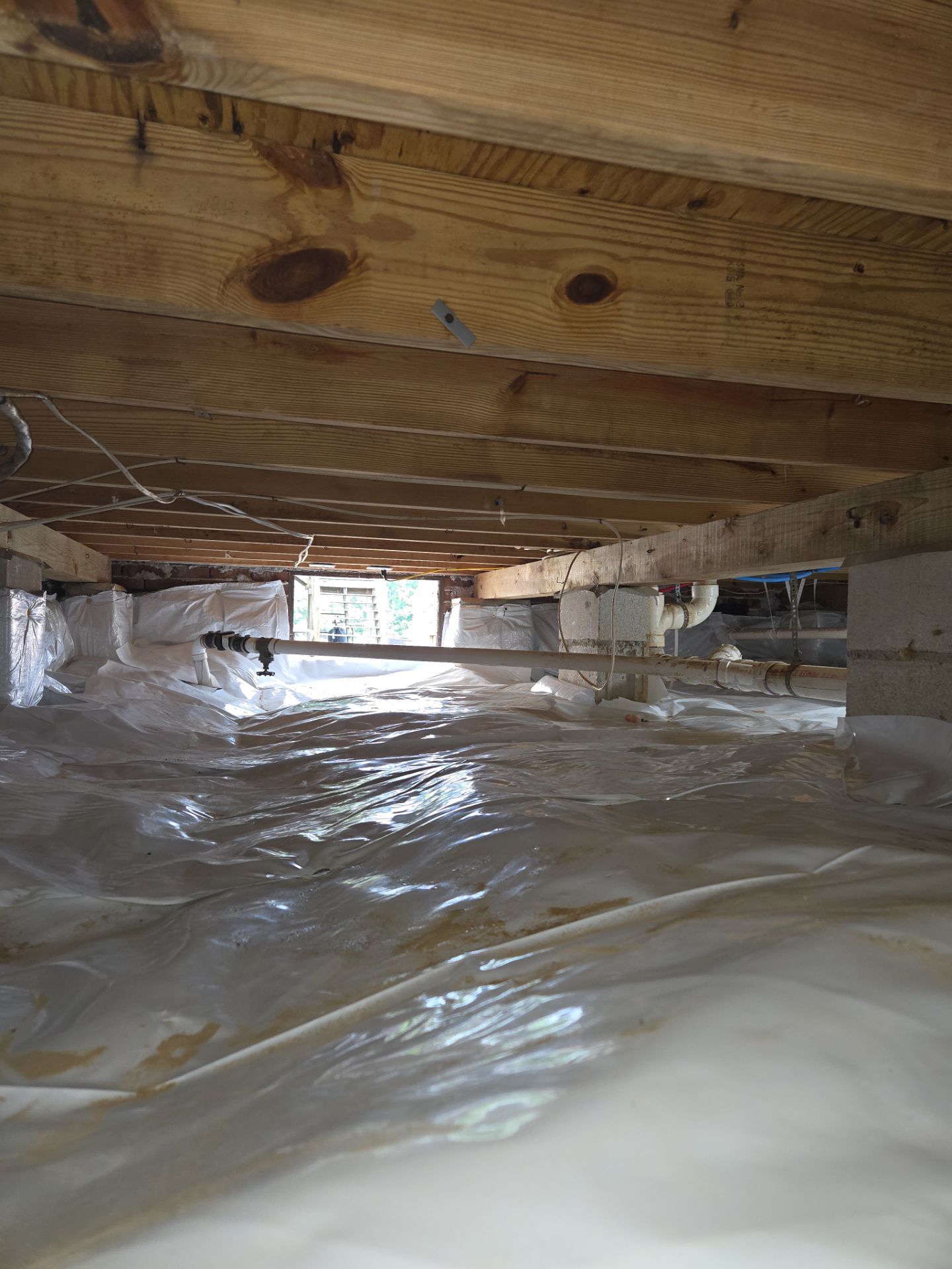 Project in Suffolk by Patriot Crawl Space Repairs