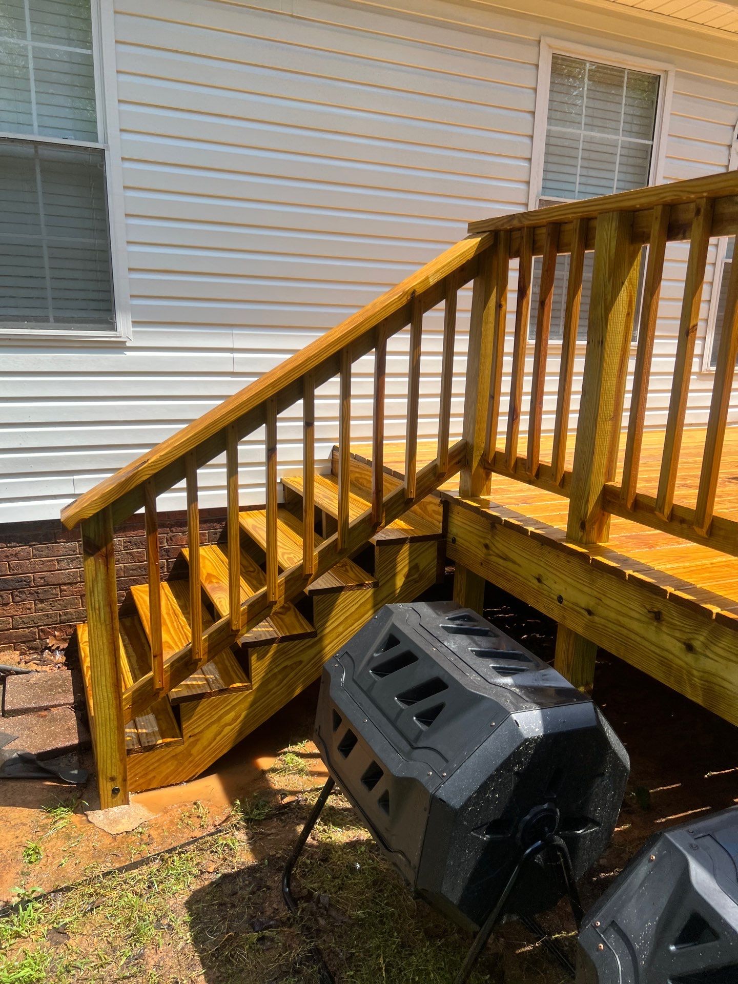 Deck using Wood Sealant by DuraSeal