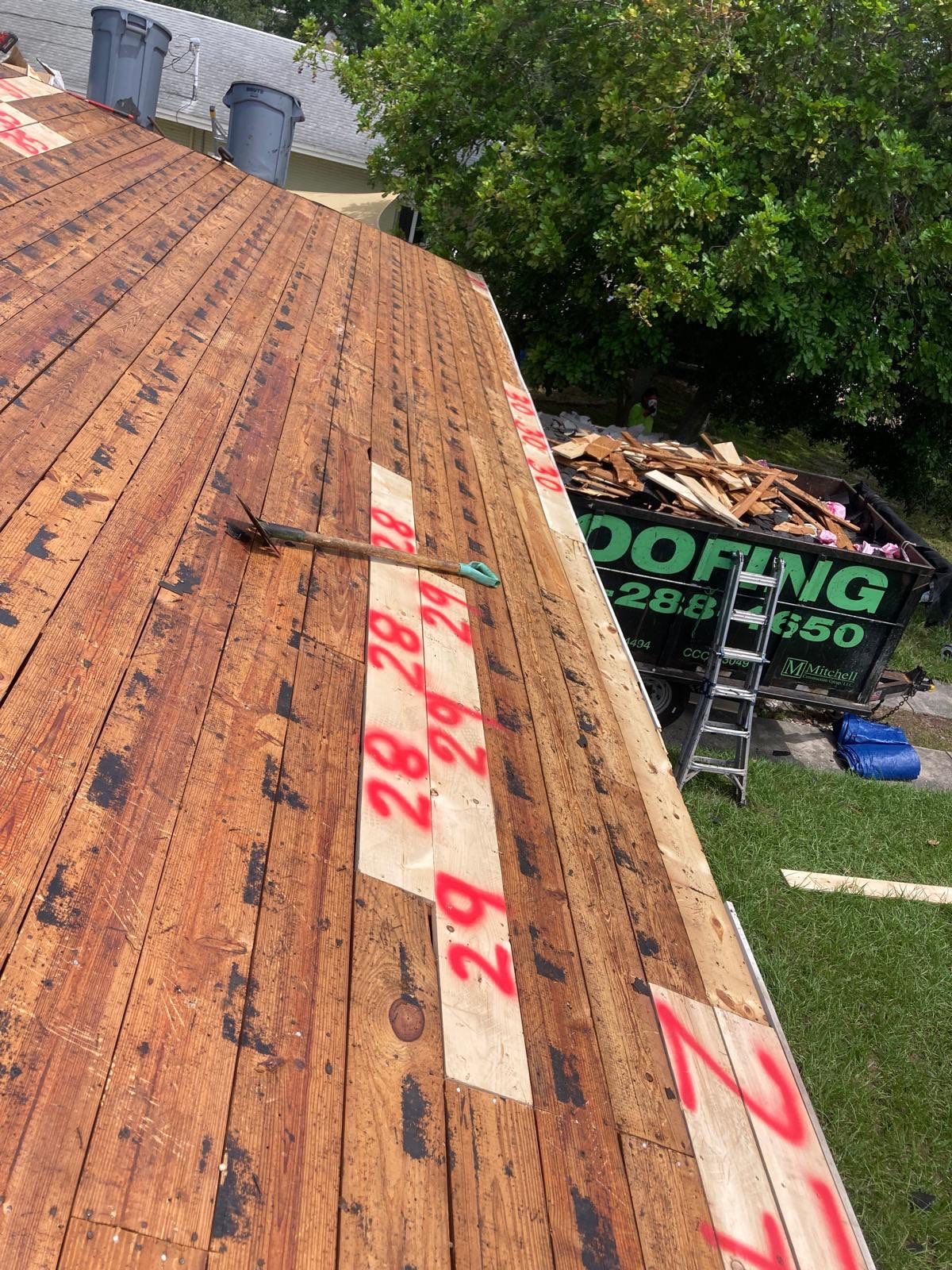 Project in Clearwater 33765 by Mitchell Roofing Company LLC 