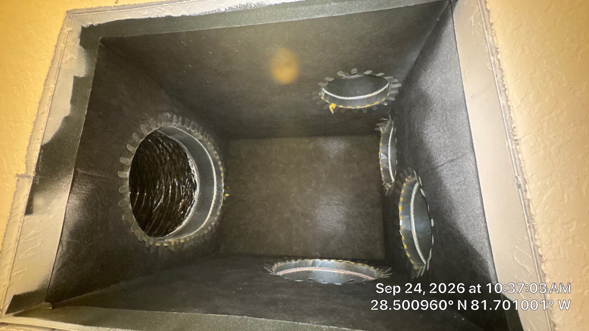 Air Duct Cleaning & Access Sealing in Clermont by Hygienic Air, Inc