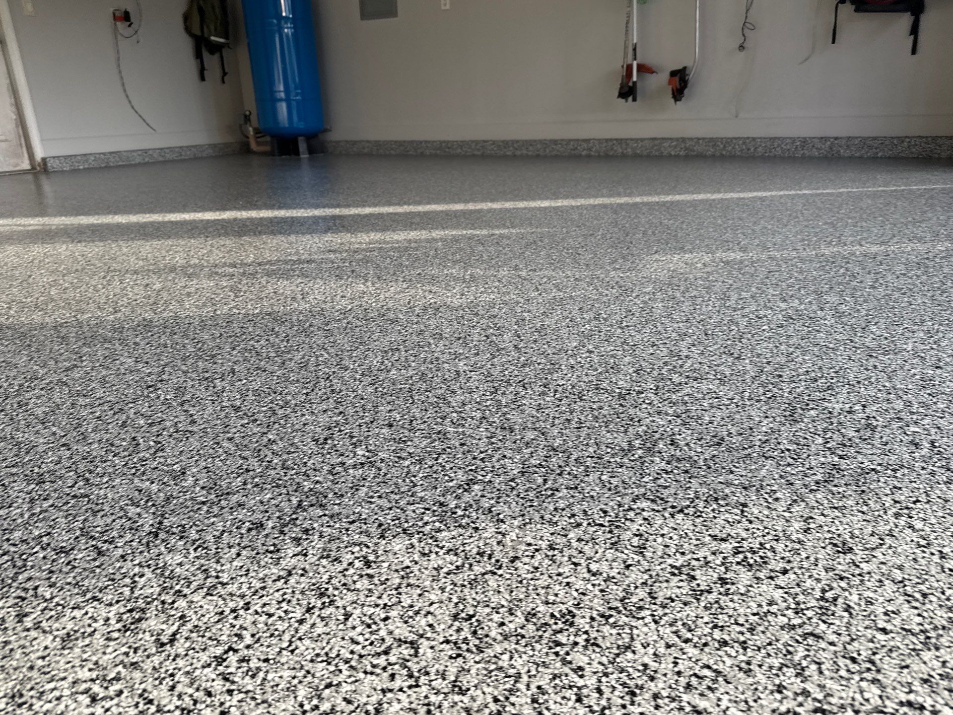 Garage in High Springs, FL in Domino by Cross Creek Concrete Coatings