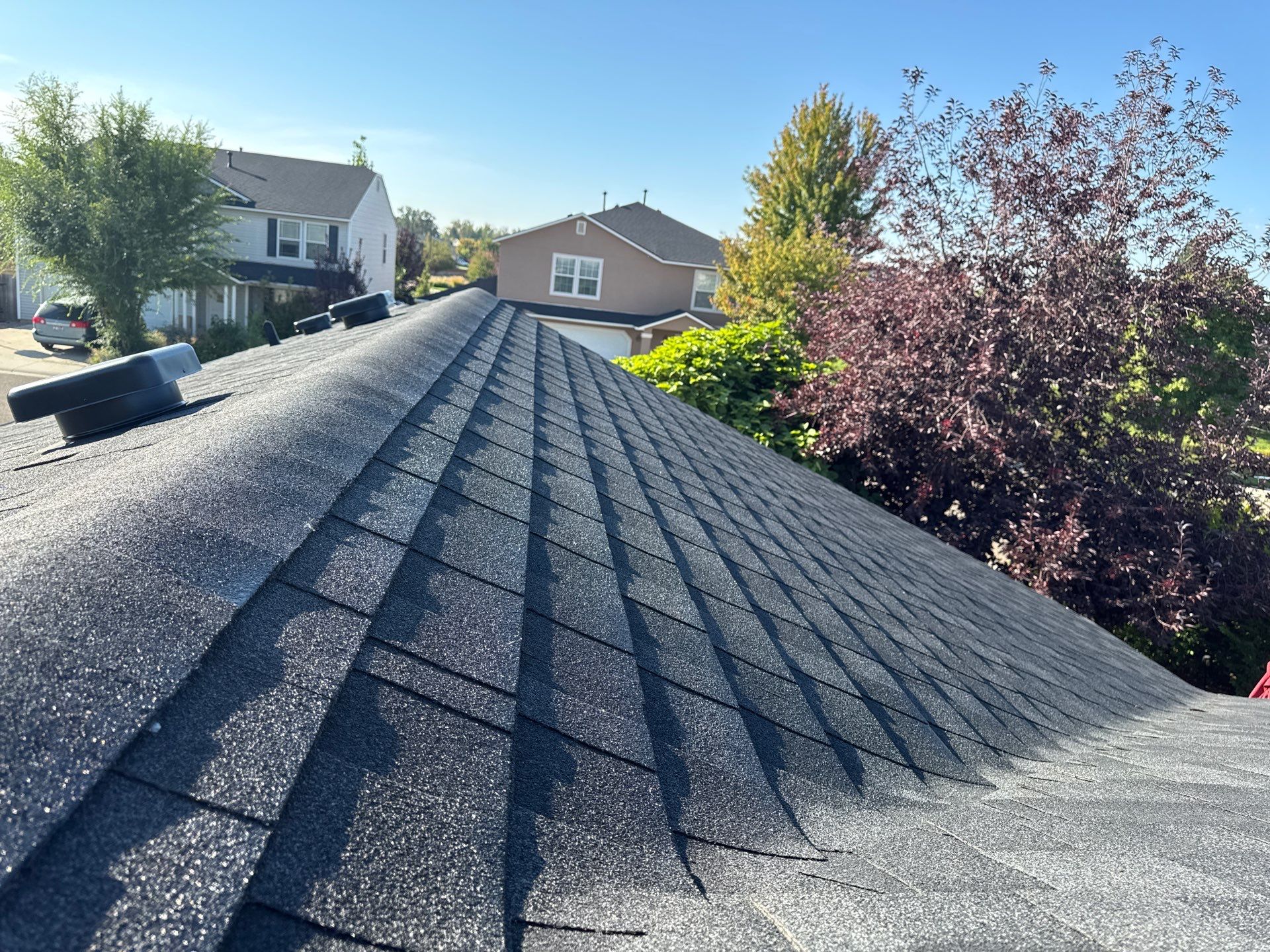 Middleton Residential Roof Replacement With Gray Architectural Asphalt Shingles by Olive Roofing