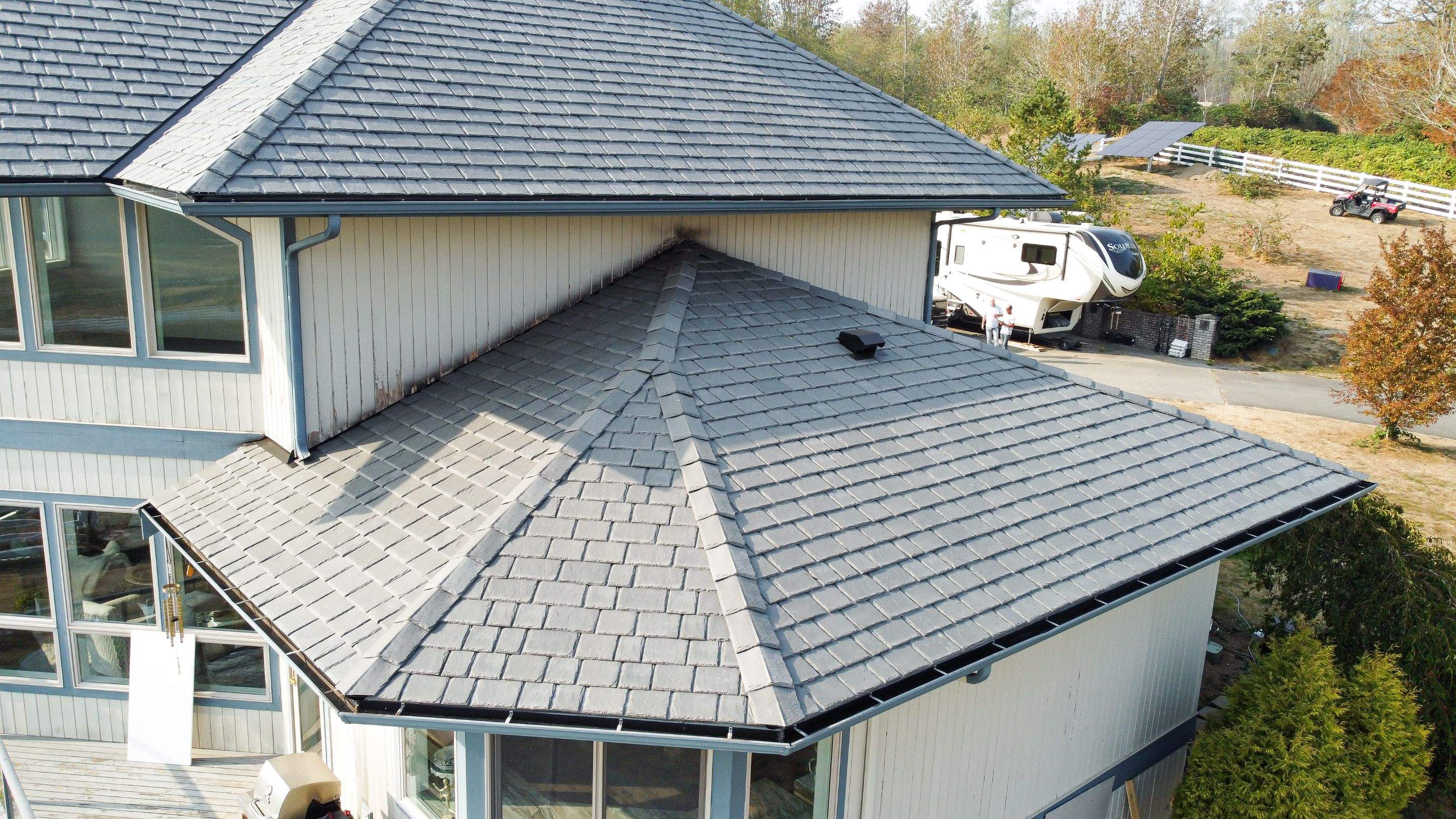 Custer | DaVinci Multi-Width Slate Project by Roofscapes NW