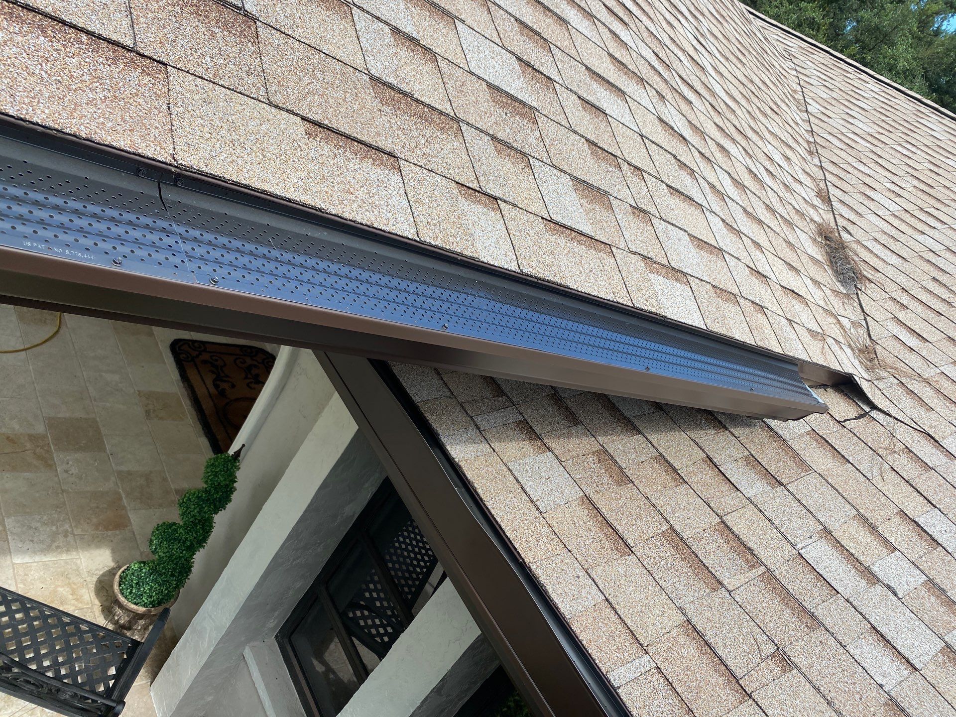 Black K-Style Gutters in Alva FL by Gutter Professors