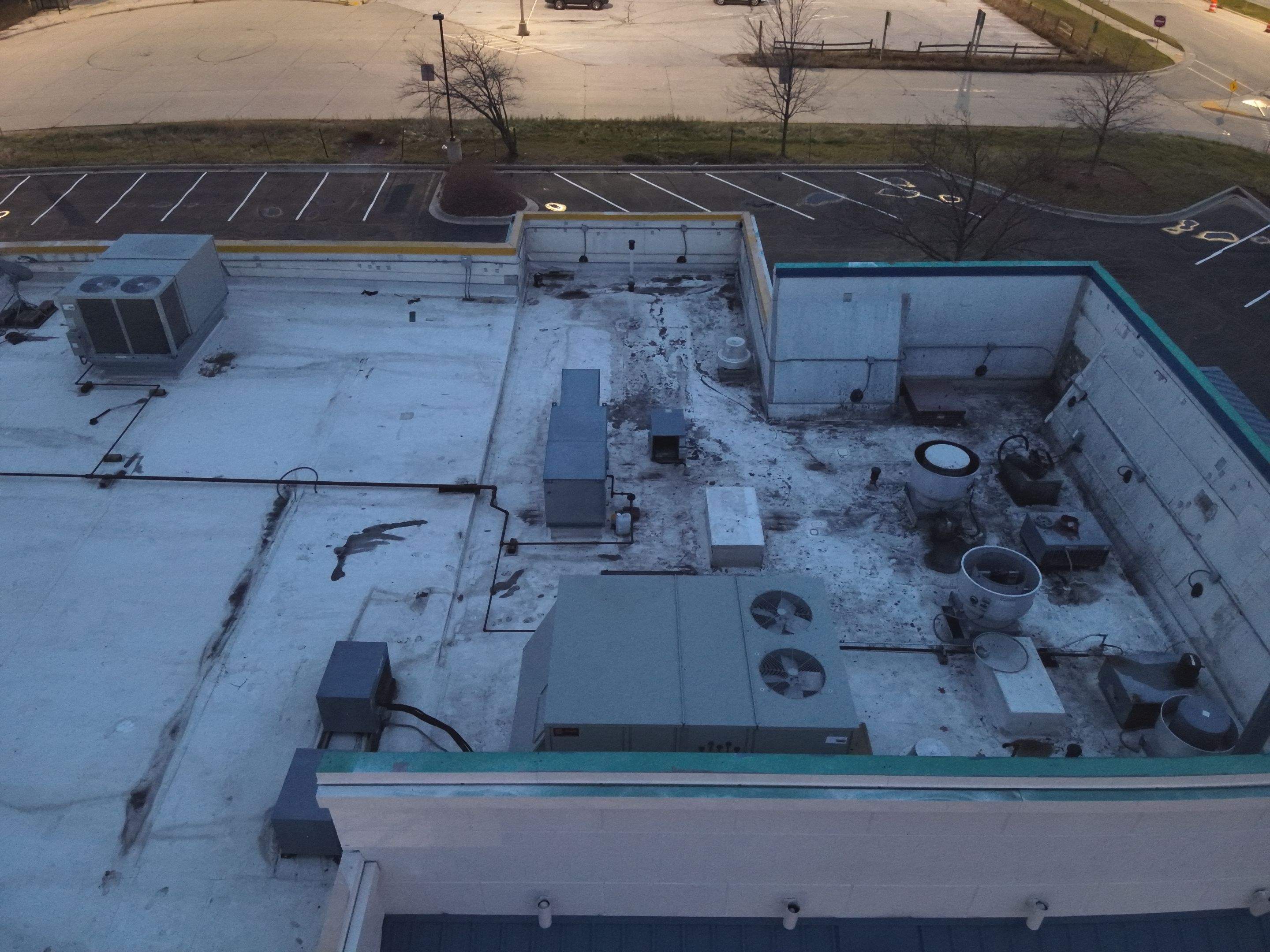 Commercial Roofing Inspection using Thermal Imaging Drone  by Stendahl Services