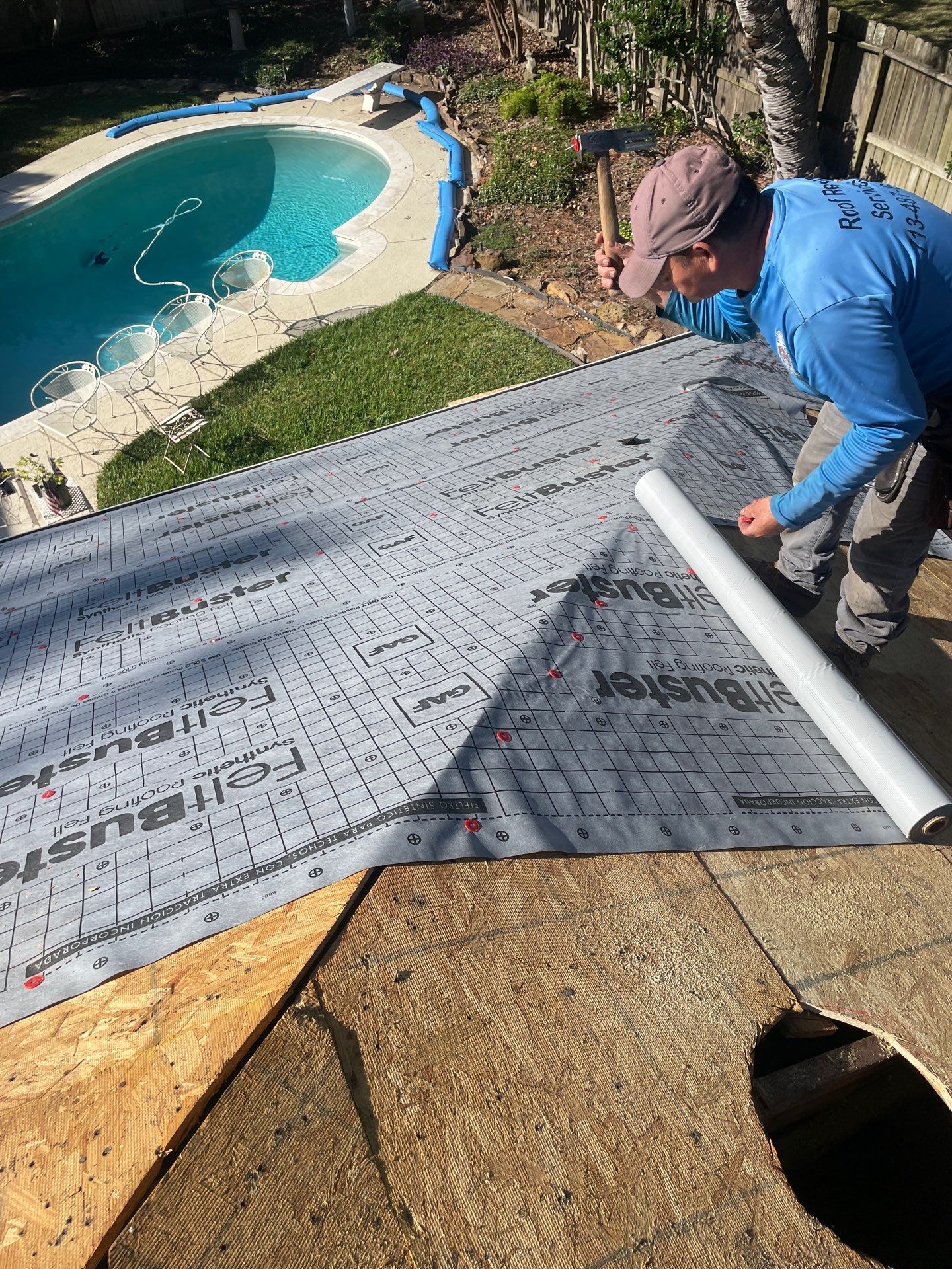 Roof Replacement in Pinehurst of Atascocita, Humble TX by Roof Repair Company