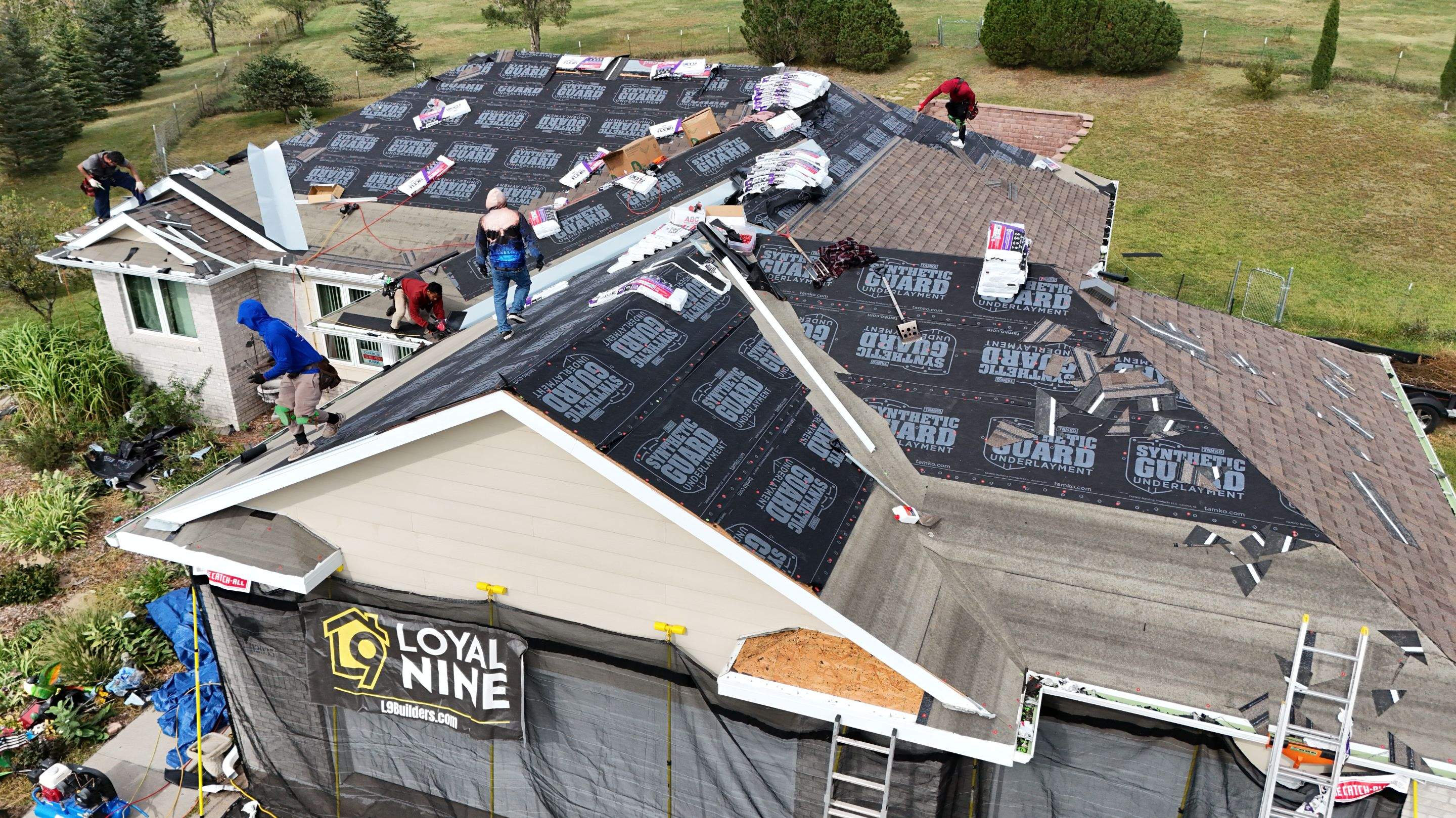 Riverdale Storm Restoration | House & Shed Roof Replacement by Loyal Nine