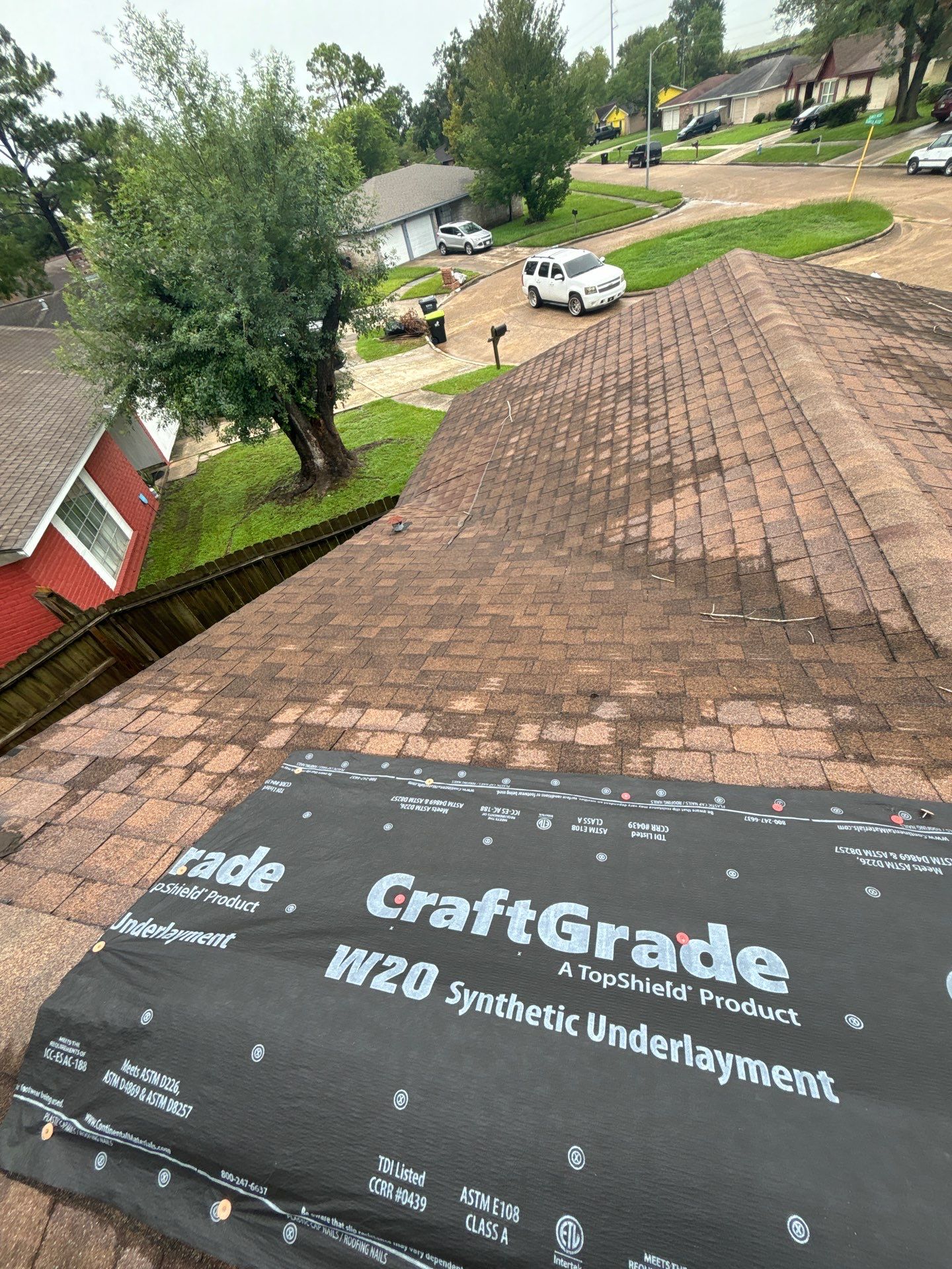 Residential Roofing Repair using Owen's Corning Duration (Lifetime) Shingles by Roof Repair Services LLC
