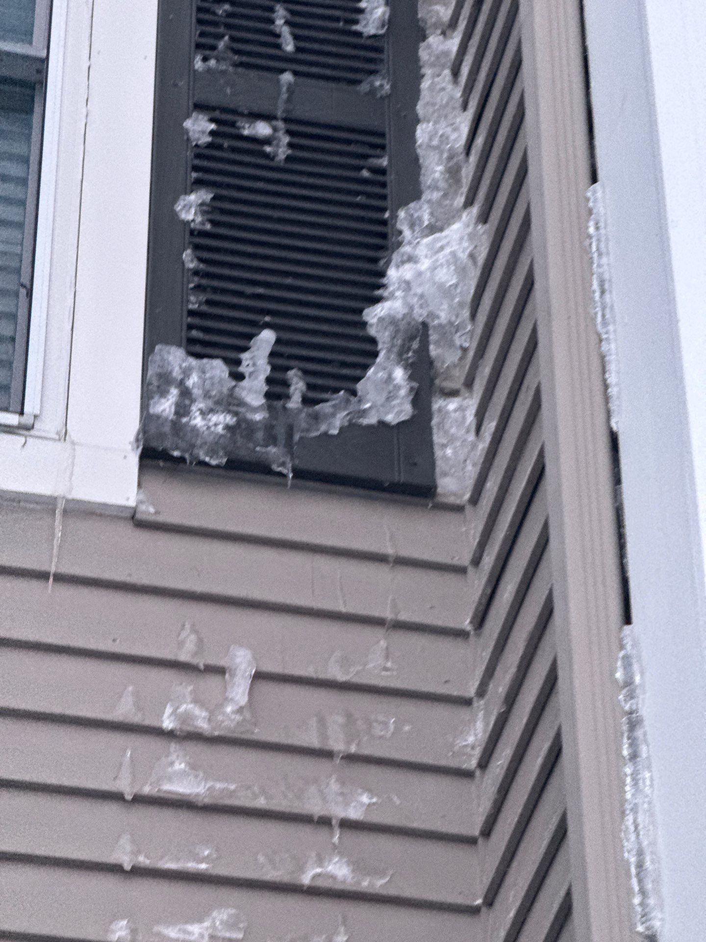 Ice Dam Removal Project in North Andover by Mighty Dog Roofing of Greater Middlesex County