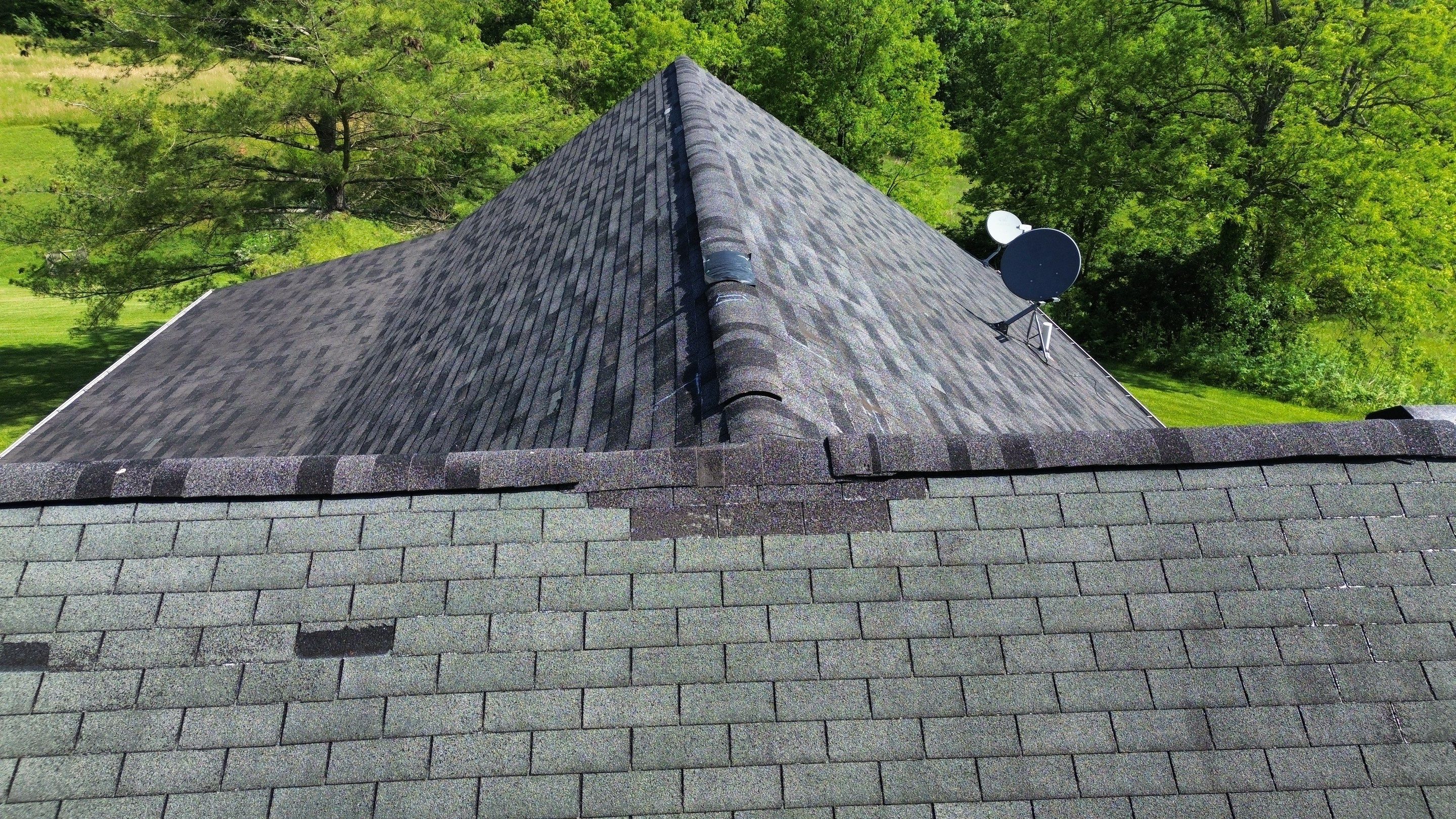Residential Roofing Installation using Timberline HDZ Shingles - Charcoal by RoofX 