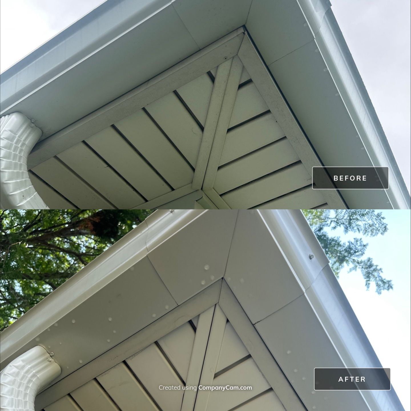 Project in Vernon Hills by Simmons Power & Soft Washing