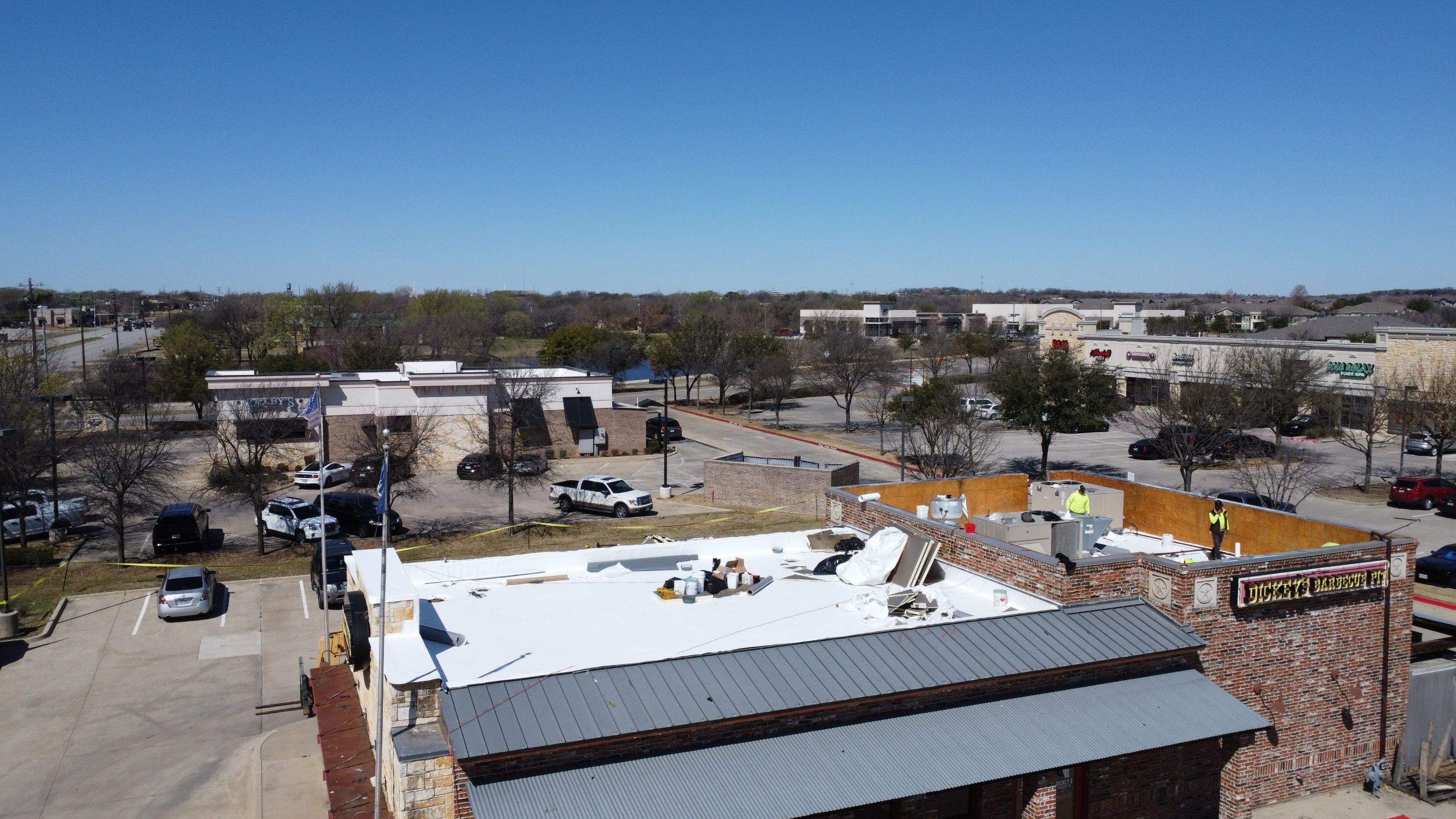 TPO Commercial Roofing Installation by 3:16 Roofing and Construction