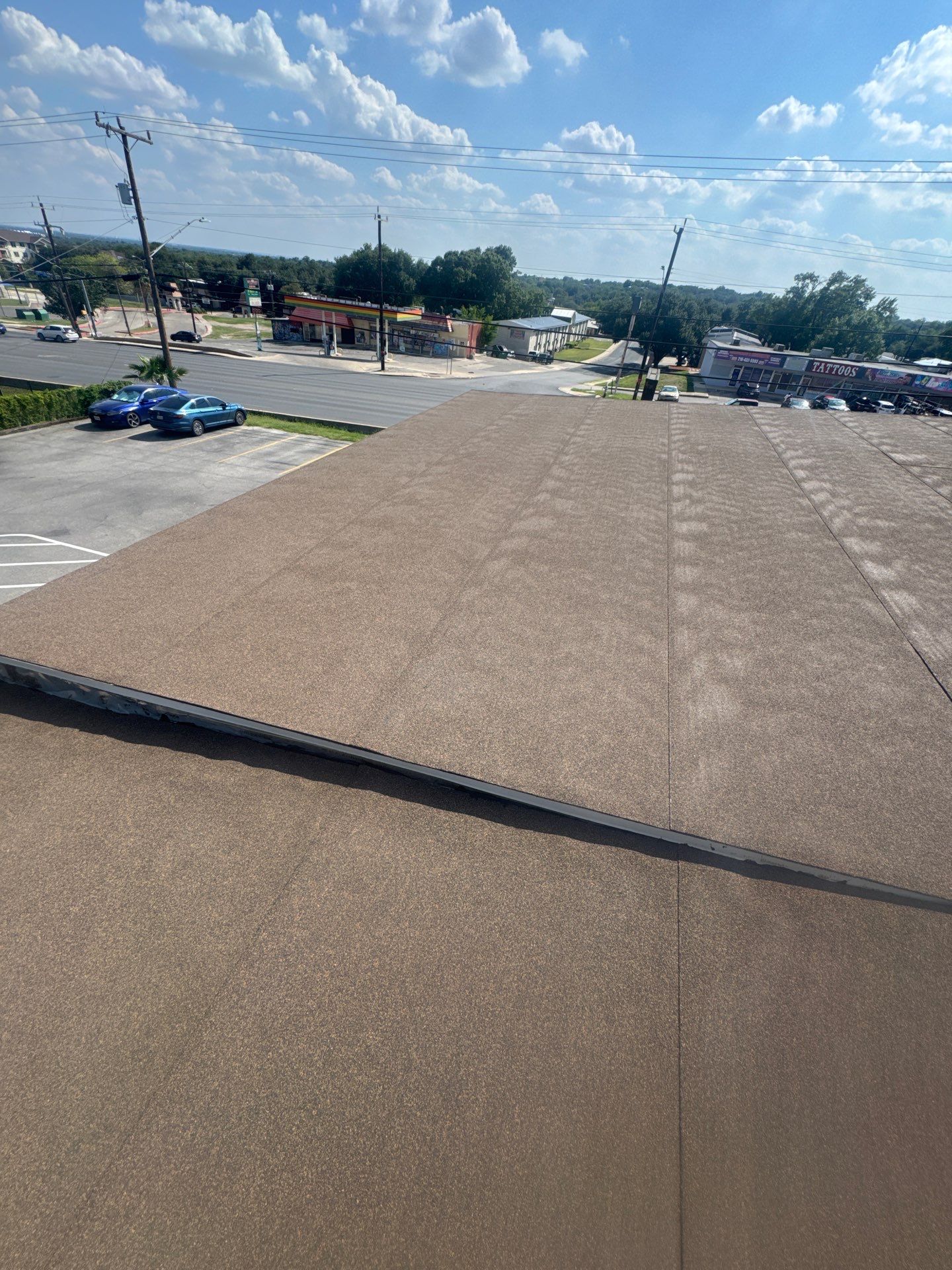 Commercial Replacement using Mulehide SA Base and Cap Sheet by Cool Roofs