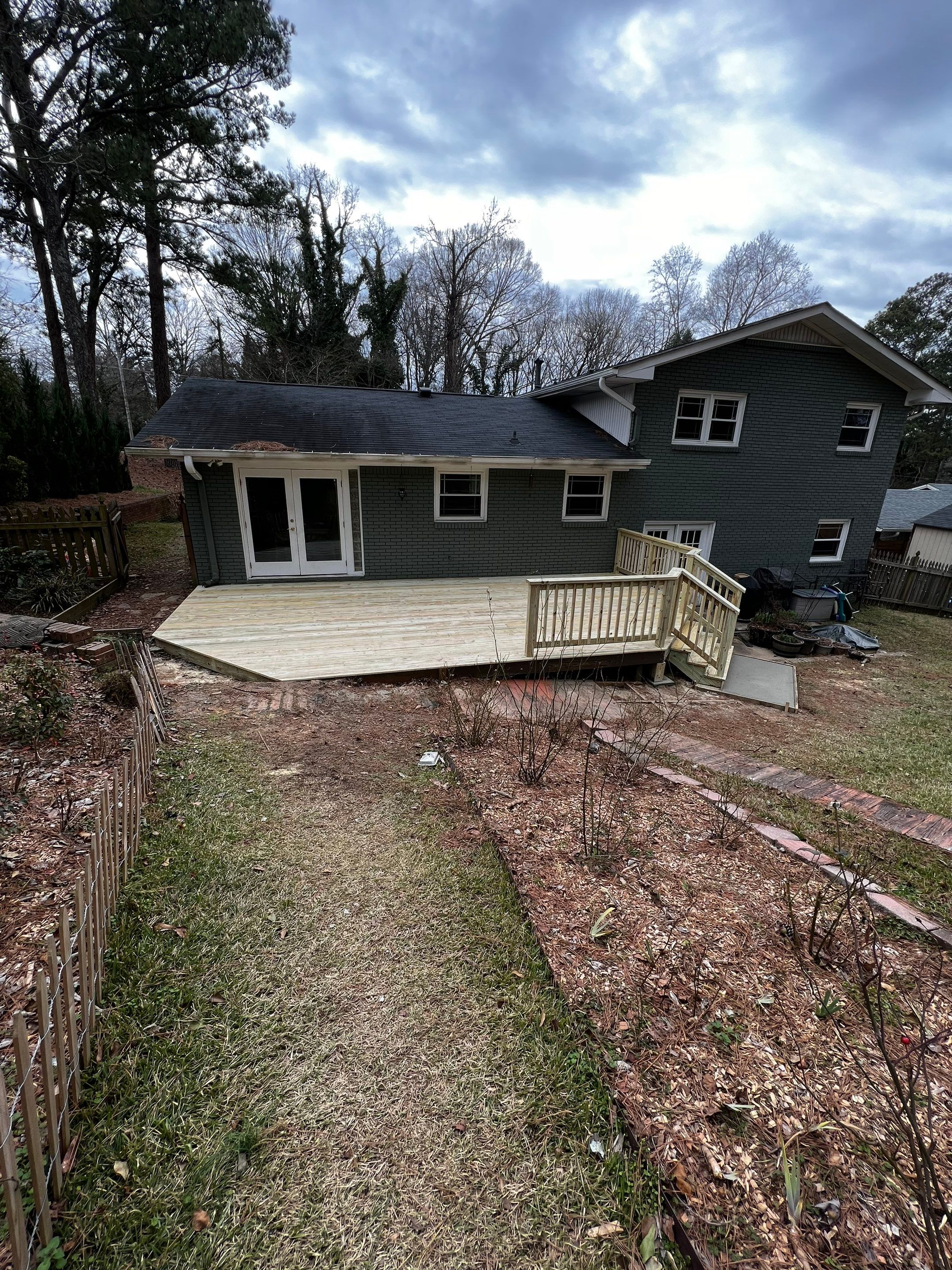 Chamblee Deck Replacement with Pressure-Treated Lumber and New Stairs by Swift Home Renovations 