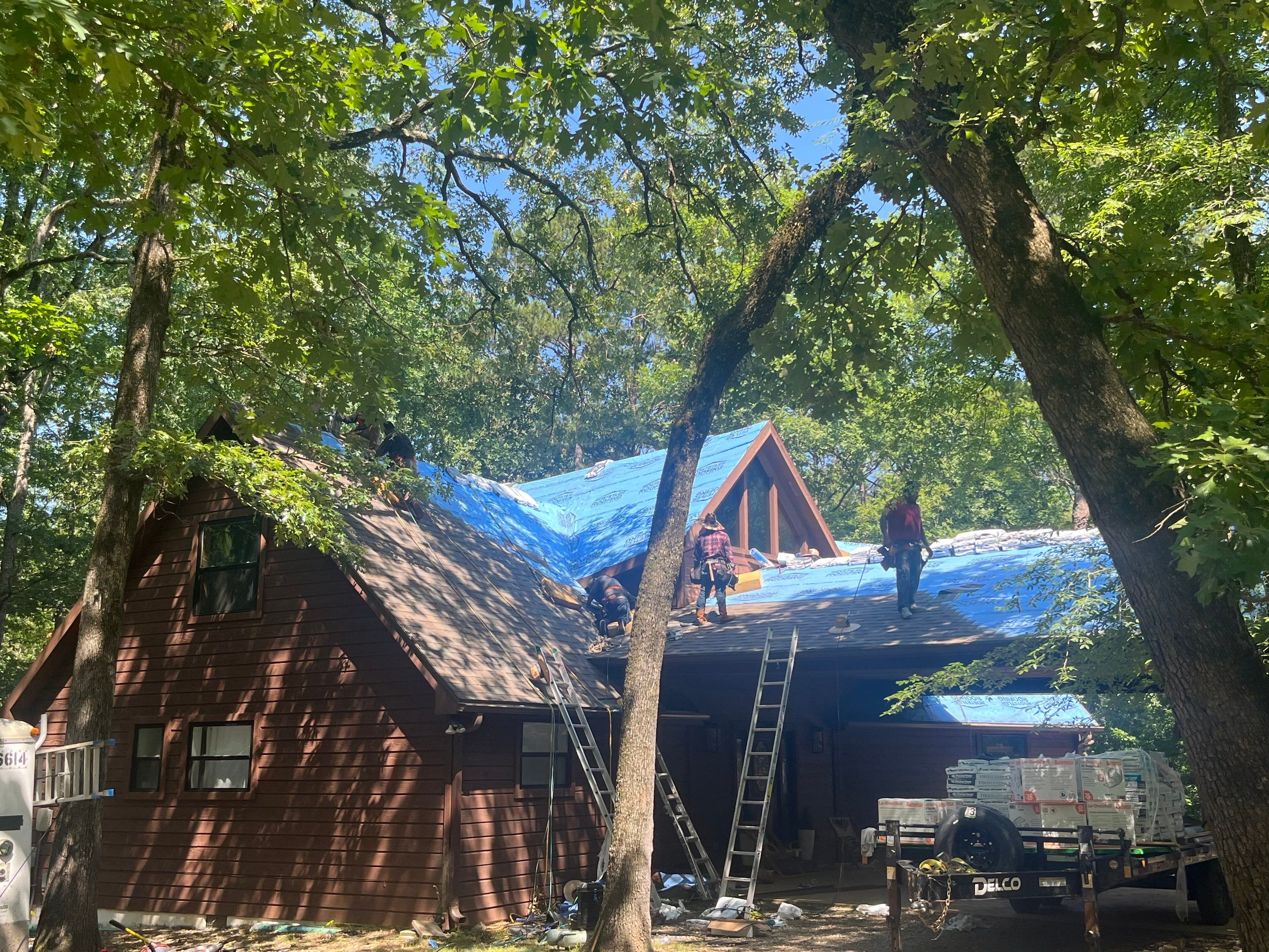Residential Reroof: 40 Year Impact Rated Architectural Shingles by Hostetler Roofing