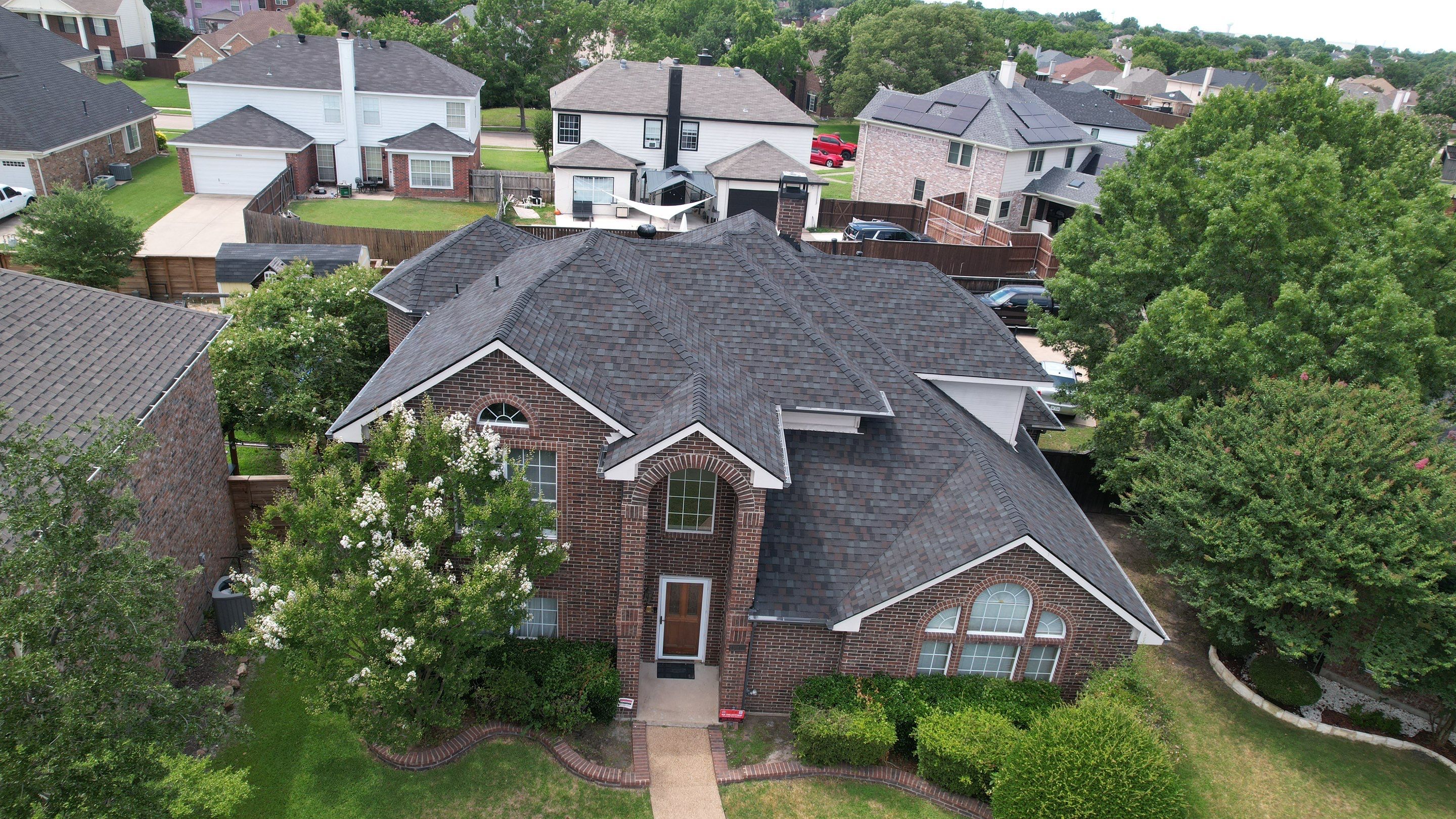 Mesquite Roof Replacement and Fascia Repair for Wind Damaged Home by Rich the Roofer LLC