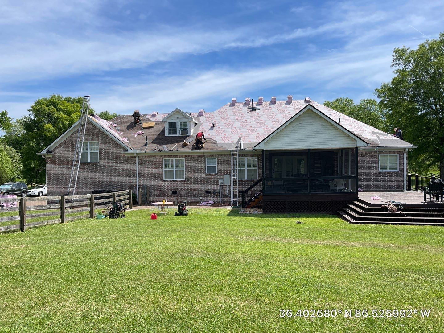 Residential Roofing Installation using Owens Corning Duration Shingles Roofing System by Undersun Roofing 