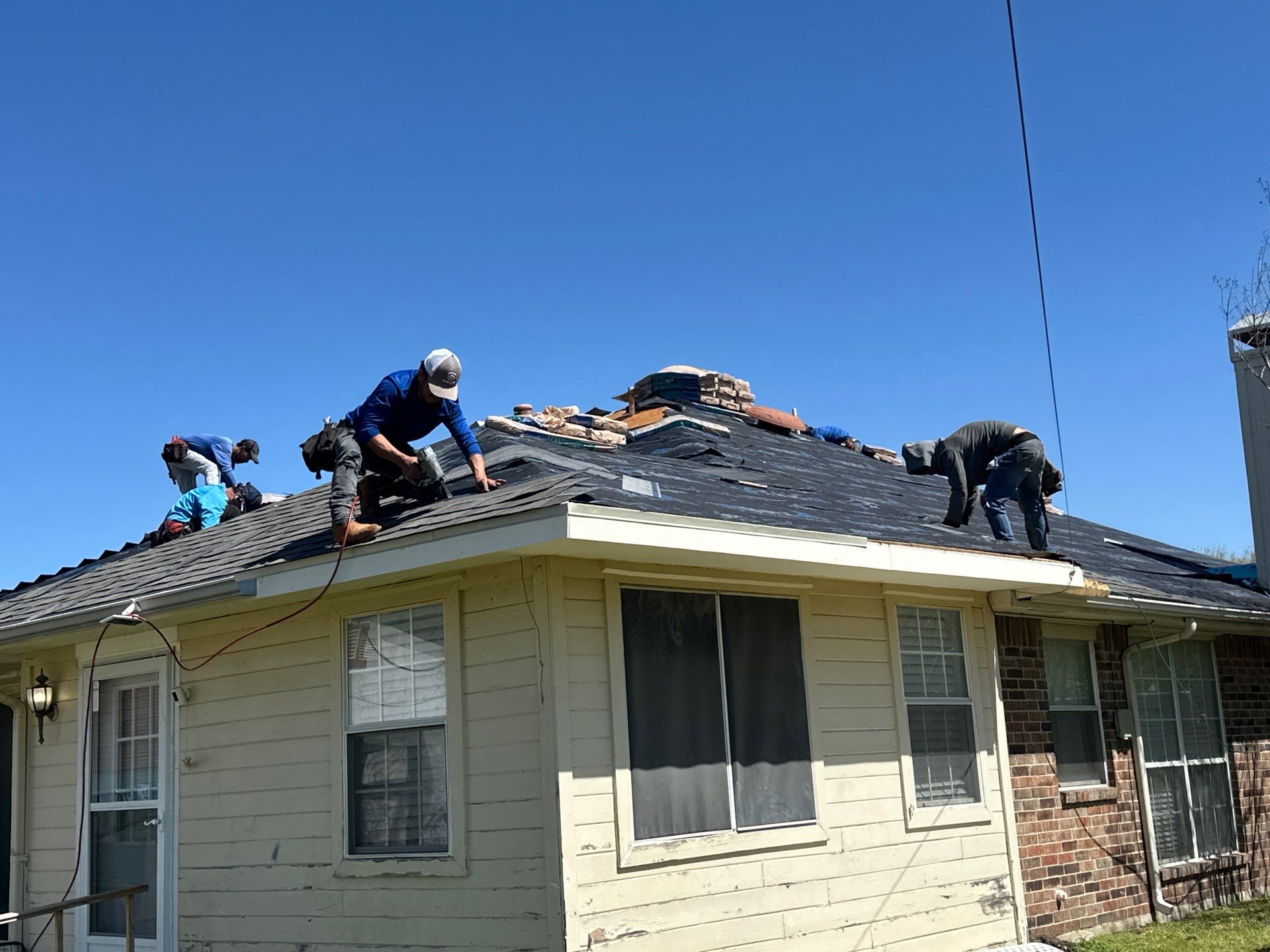 Project in Grand Prairie by Rhino Roofing and General Contracting, LLC