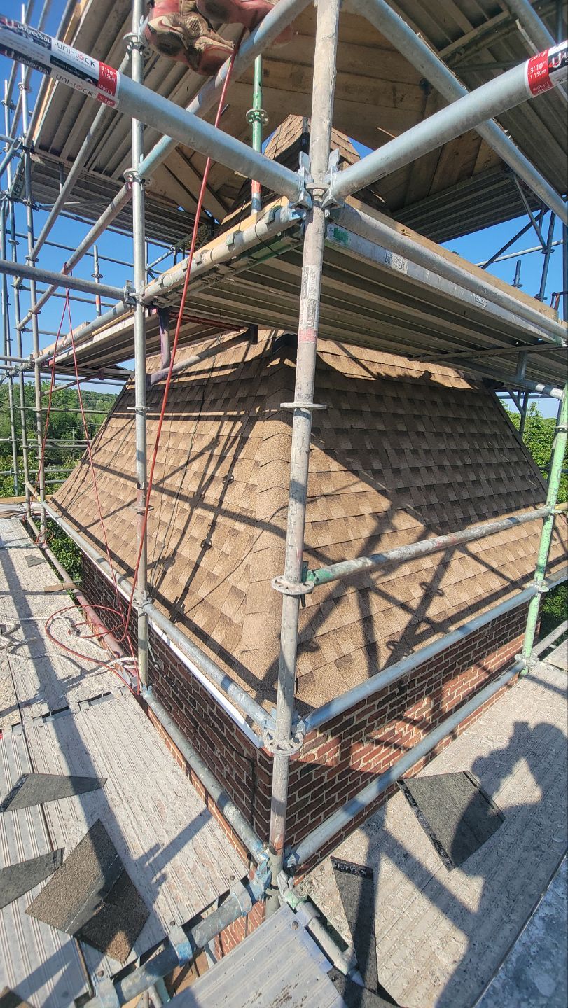 Roof Installation using GAF Timberline HDZ by ExteriorPros