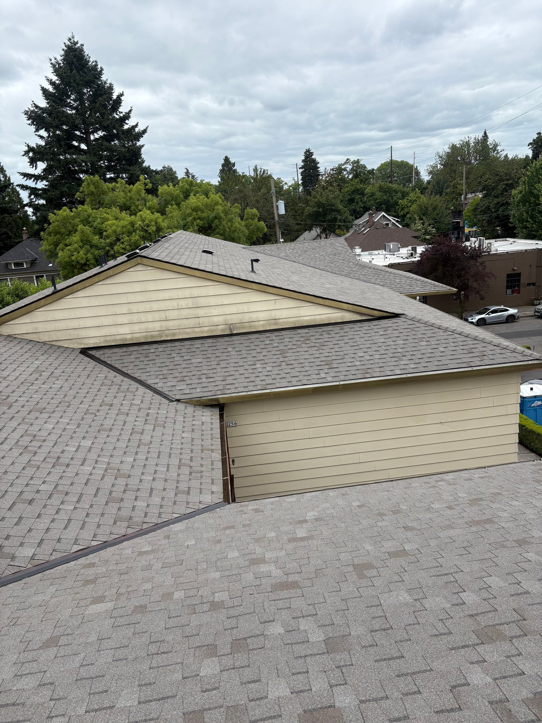 Commercial Roofing Installation using Asphalt Shingles by Vitan Construction LLC 