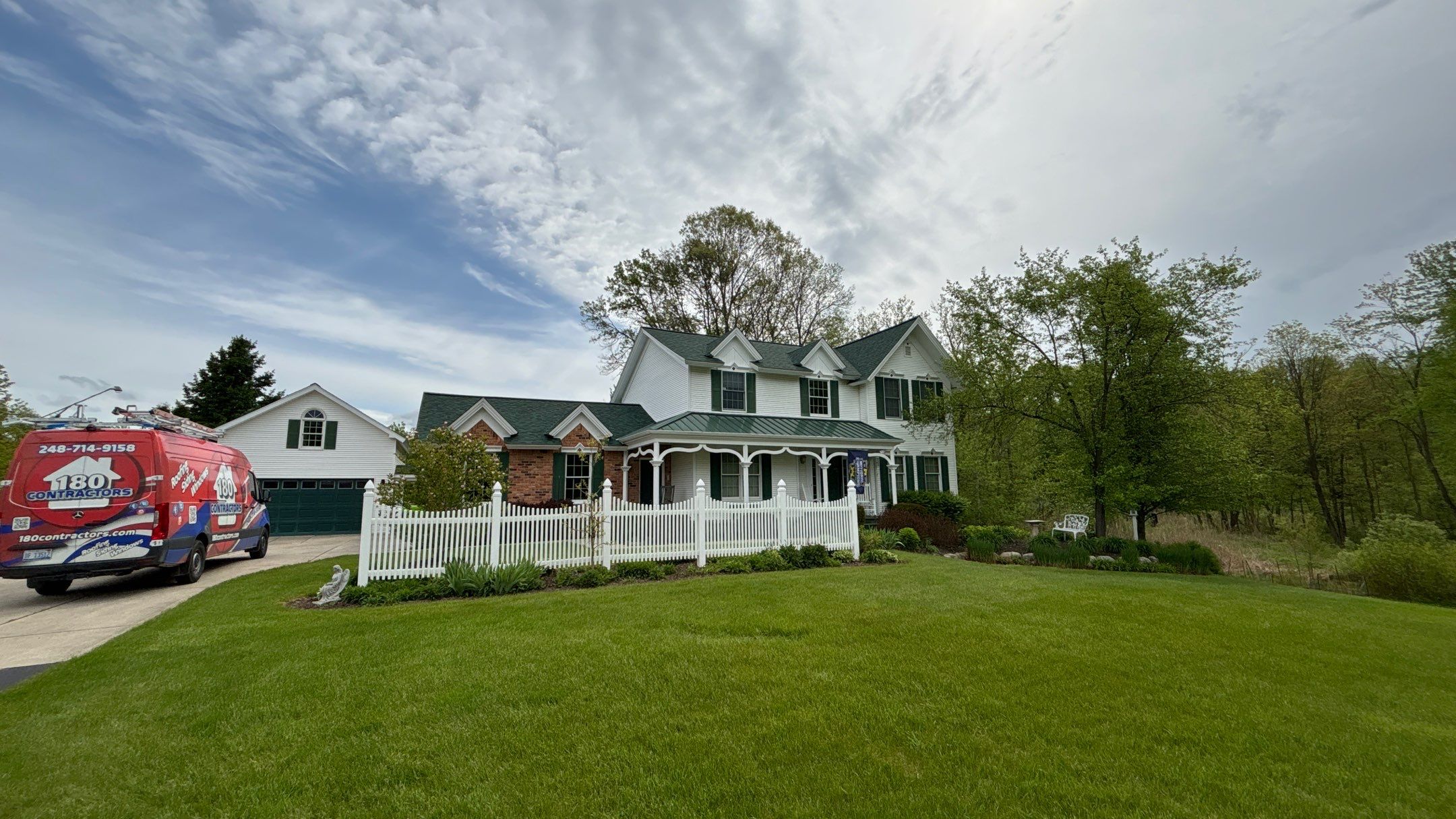 Roof Replacement using Owens Corning by 180 Contractors