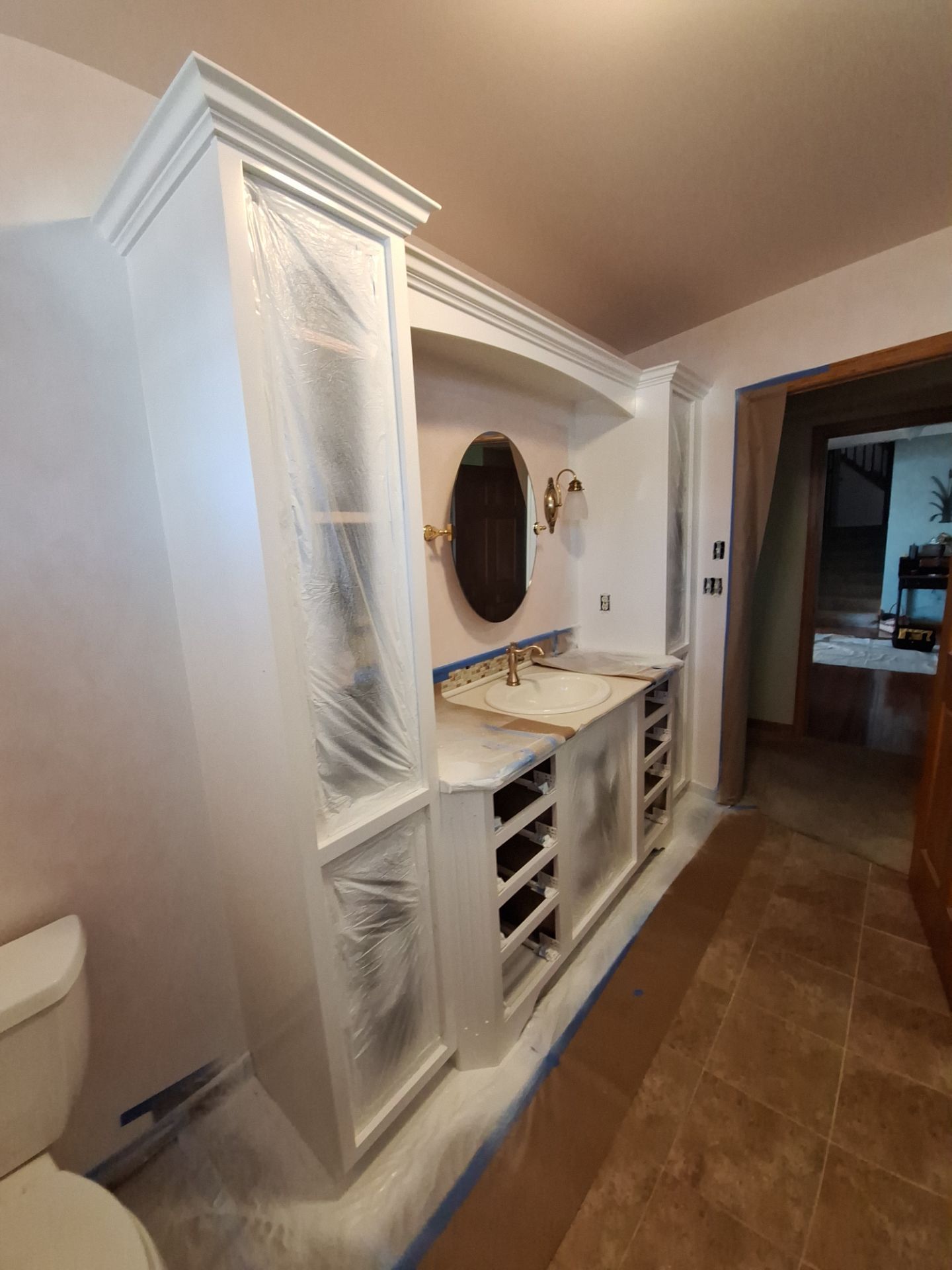 Bathroom Remodel using Gallory series by Gordon Painting