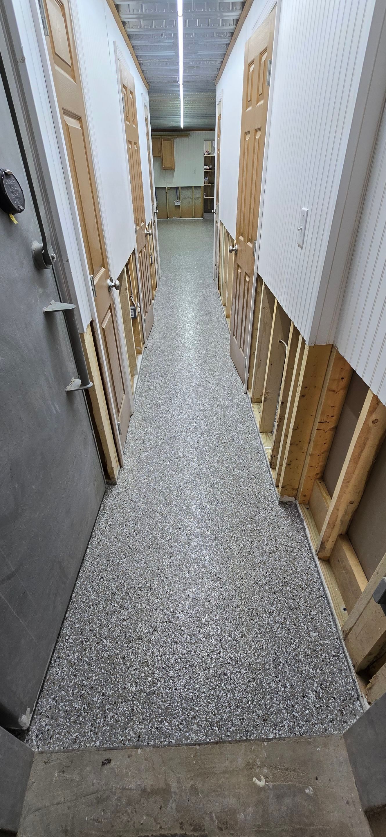 Bunker using Creekbed by Elite Floor Solutions