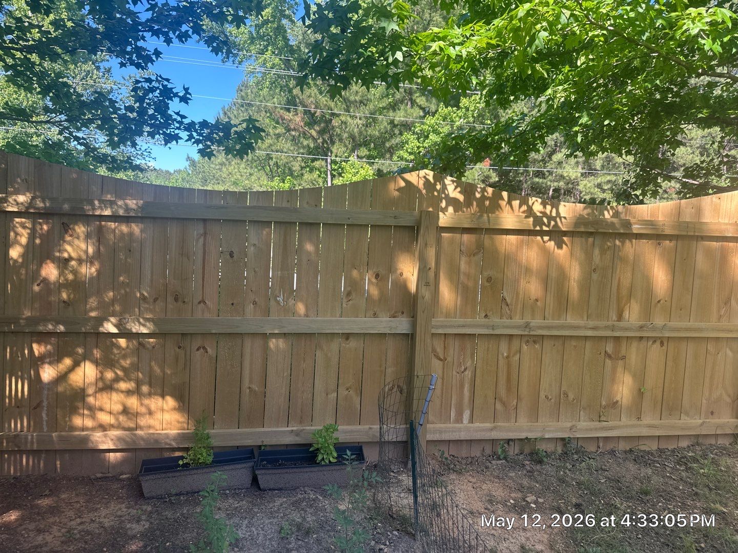 Fence using Wood Sealant by DuraSeal