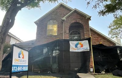 Residential Roofing Installation using GAF Timberline HDZ Weathered Wood