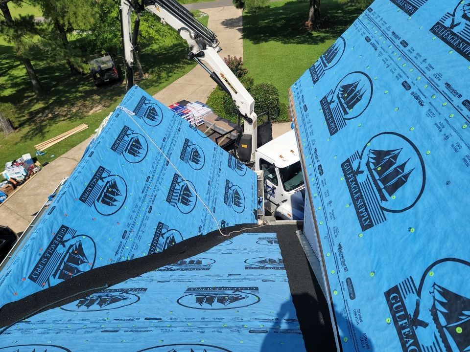 Residential Roofing Installation using Roof Replacement by American Roofing & Construction LLC
