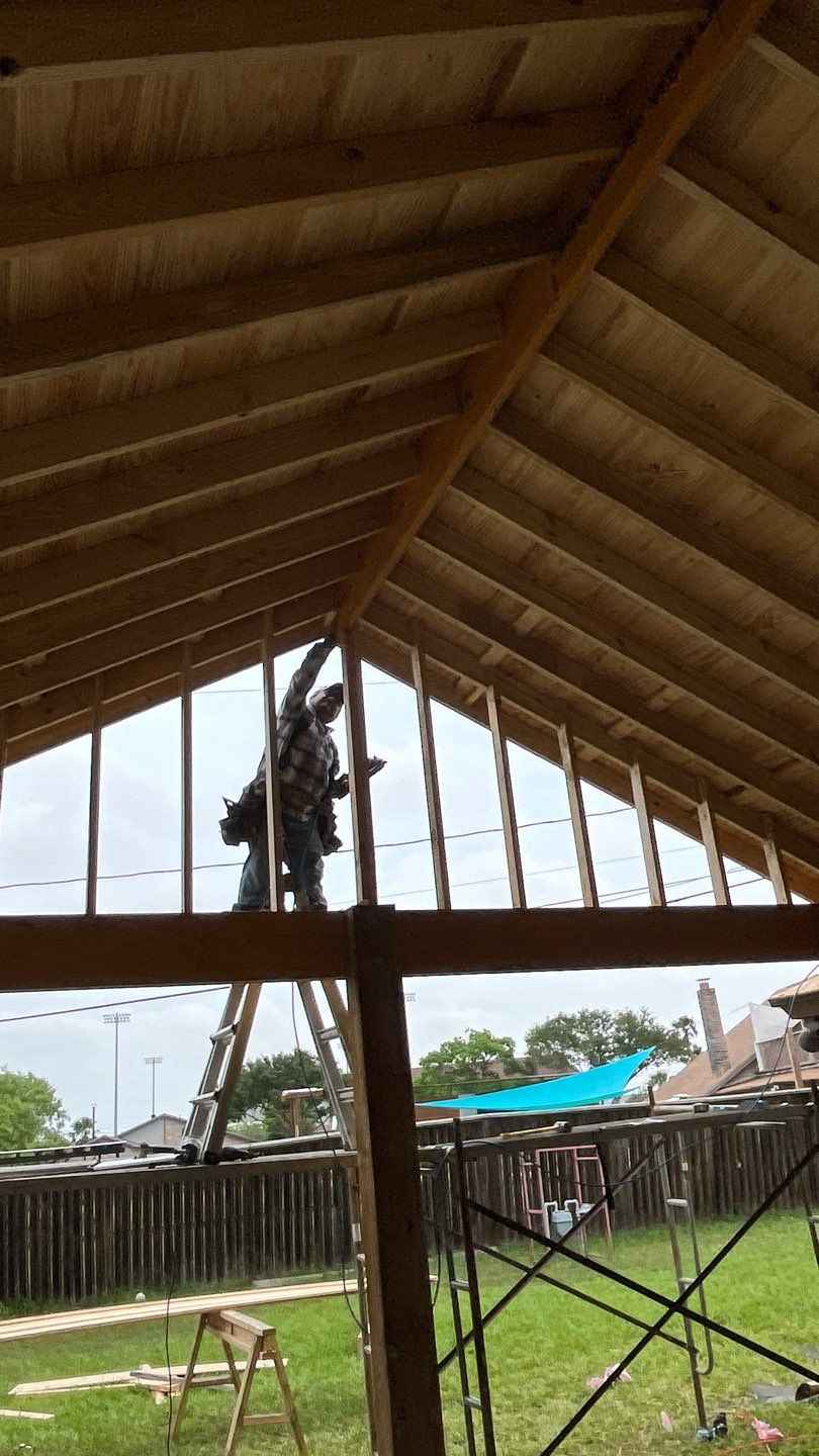 Patio Cathedral by Bayfront Roofing and Construction
