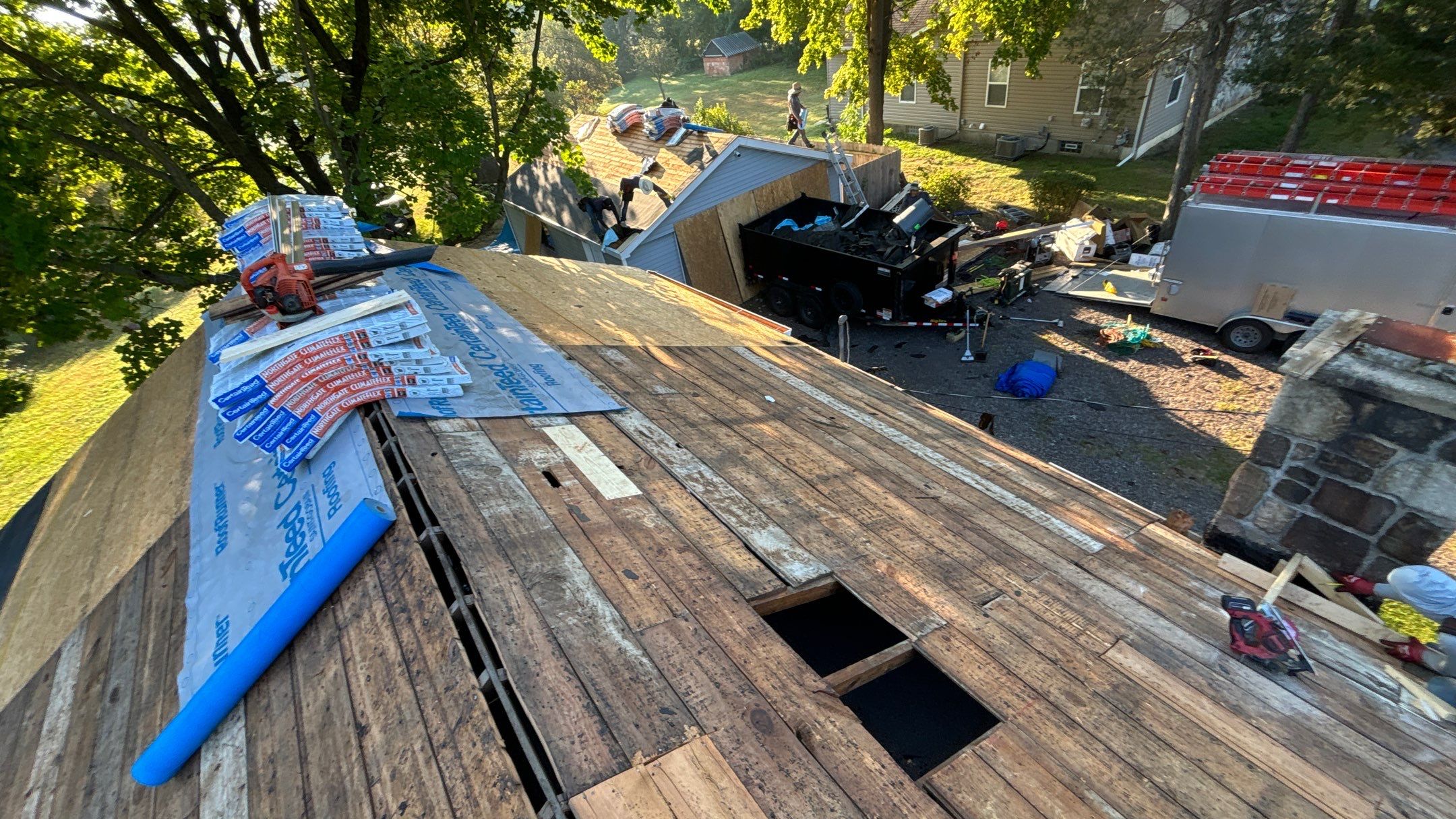 Roof Replacement using CertainTeed Northgate by 180 Contractors
