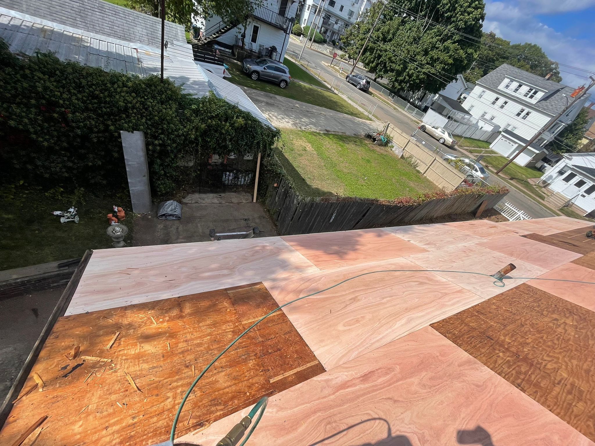 Residential Roofing Installation using Owens Corning TruDefinition Duration - Estate Gray by A Plus Exterior