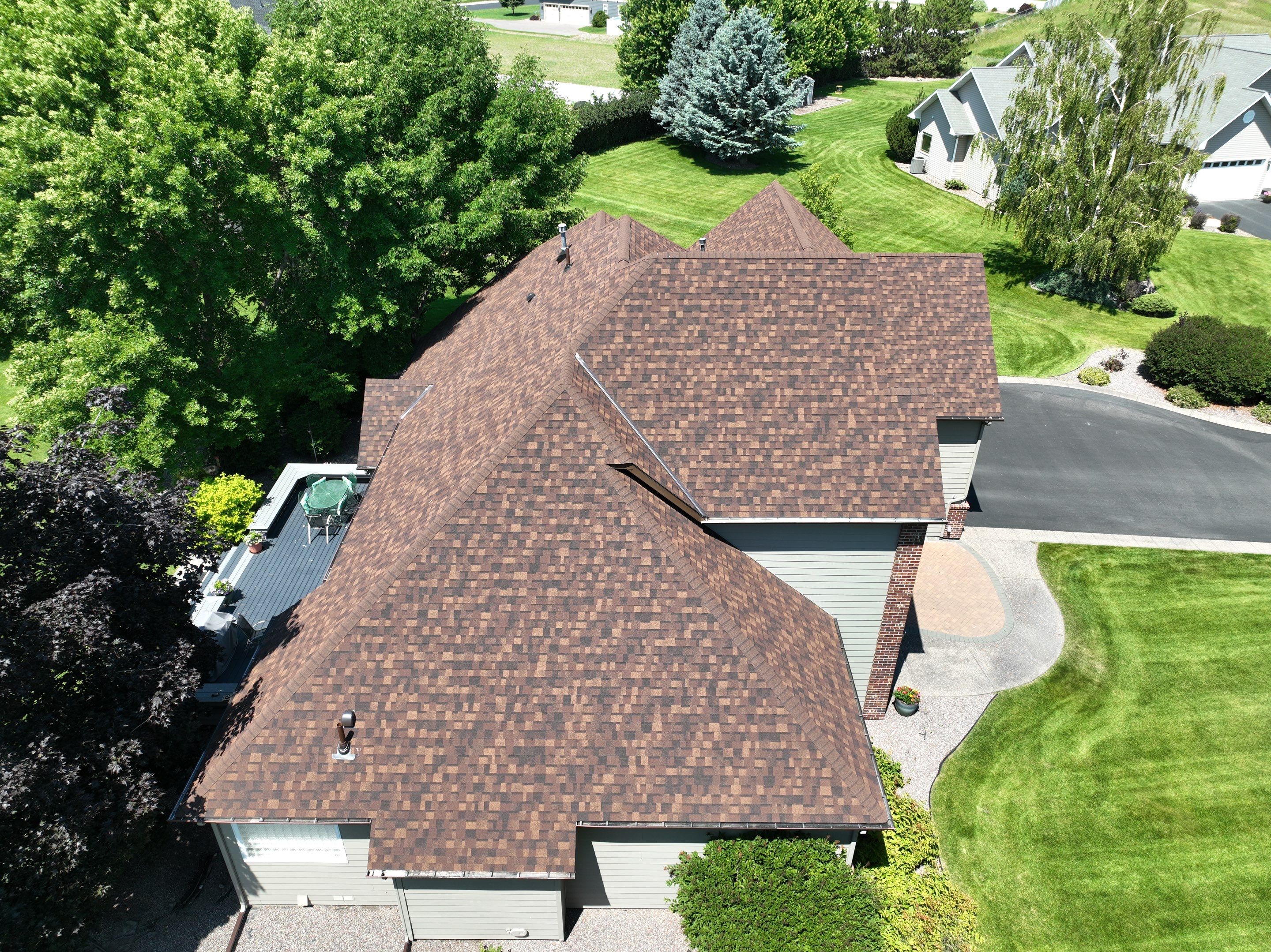 Roof Replacement  using Owens Corning TruDefinition Duration - Brownwood by Montana Roofing Solutions
