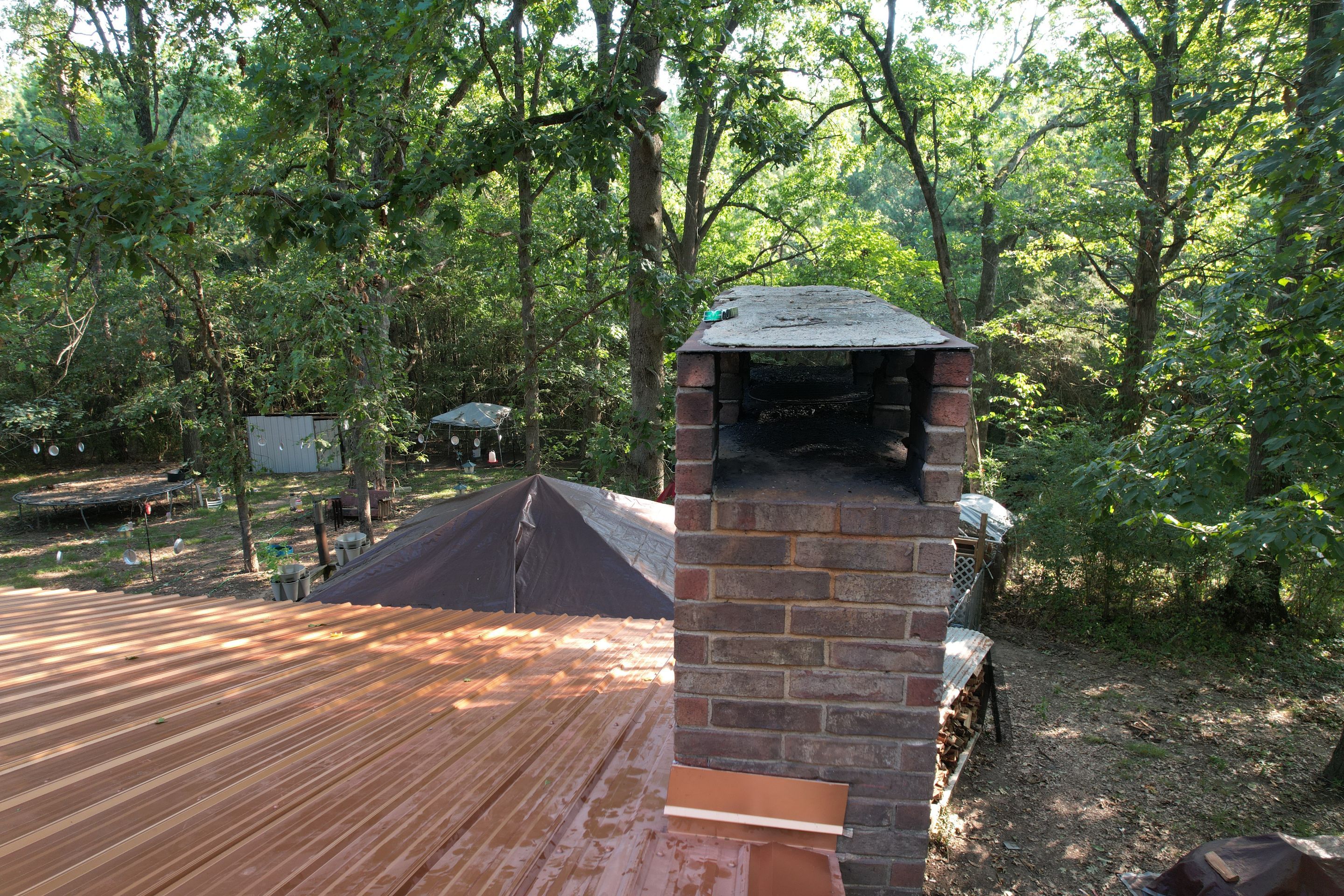 Residential Metal Roof Replacement using Reed's Metals: 29 GA. Colored Residential Panel by Hostetler Roofing