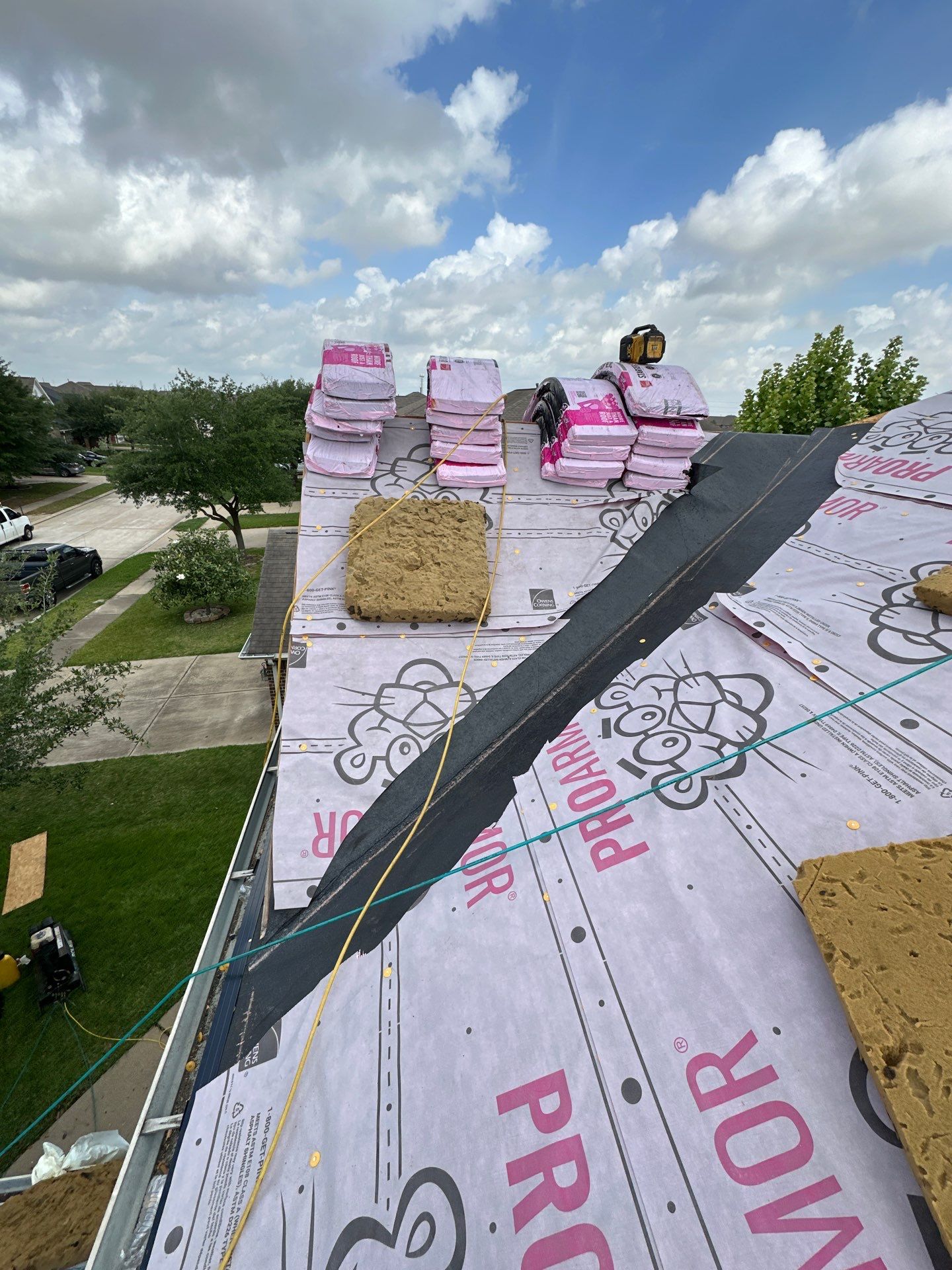 Project in Katy by Motion Roofing