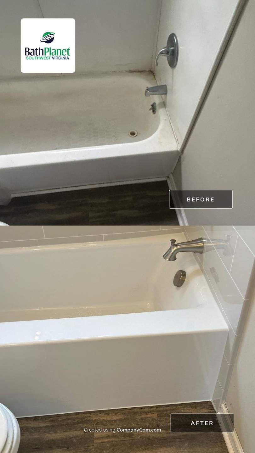 Gorgeous Tub Upgrade by BathPlanet SW Virginia