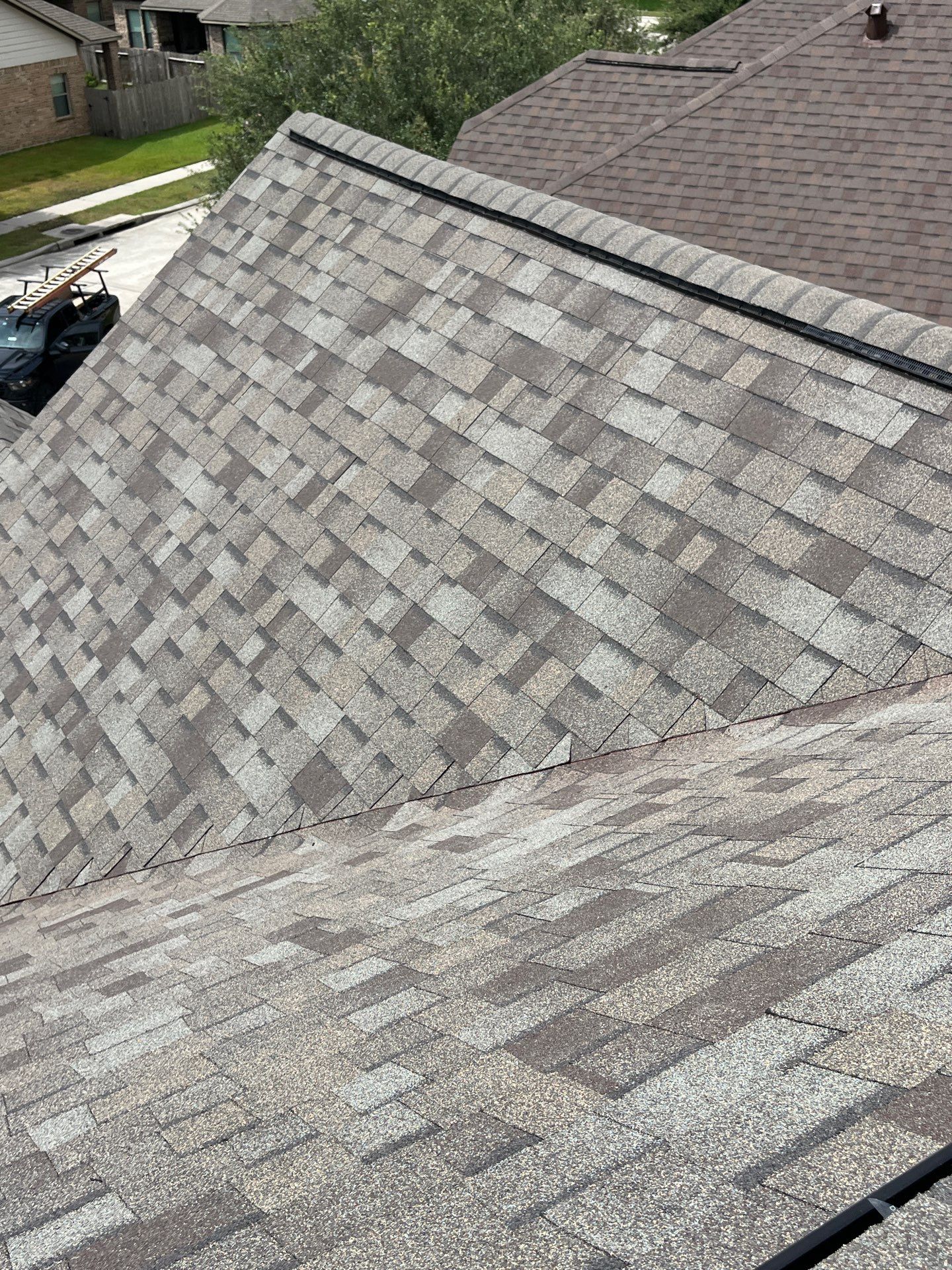Residential Roofing Installation using Owen's Corning Duration (Lifetime) Shingles by Roof Repair Company