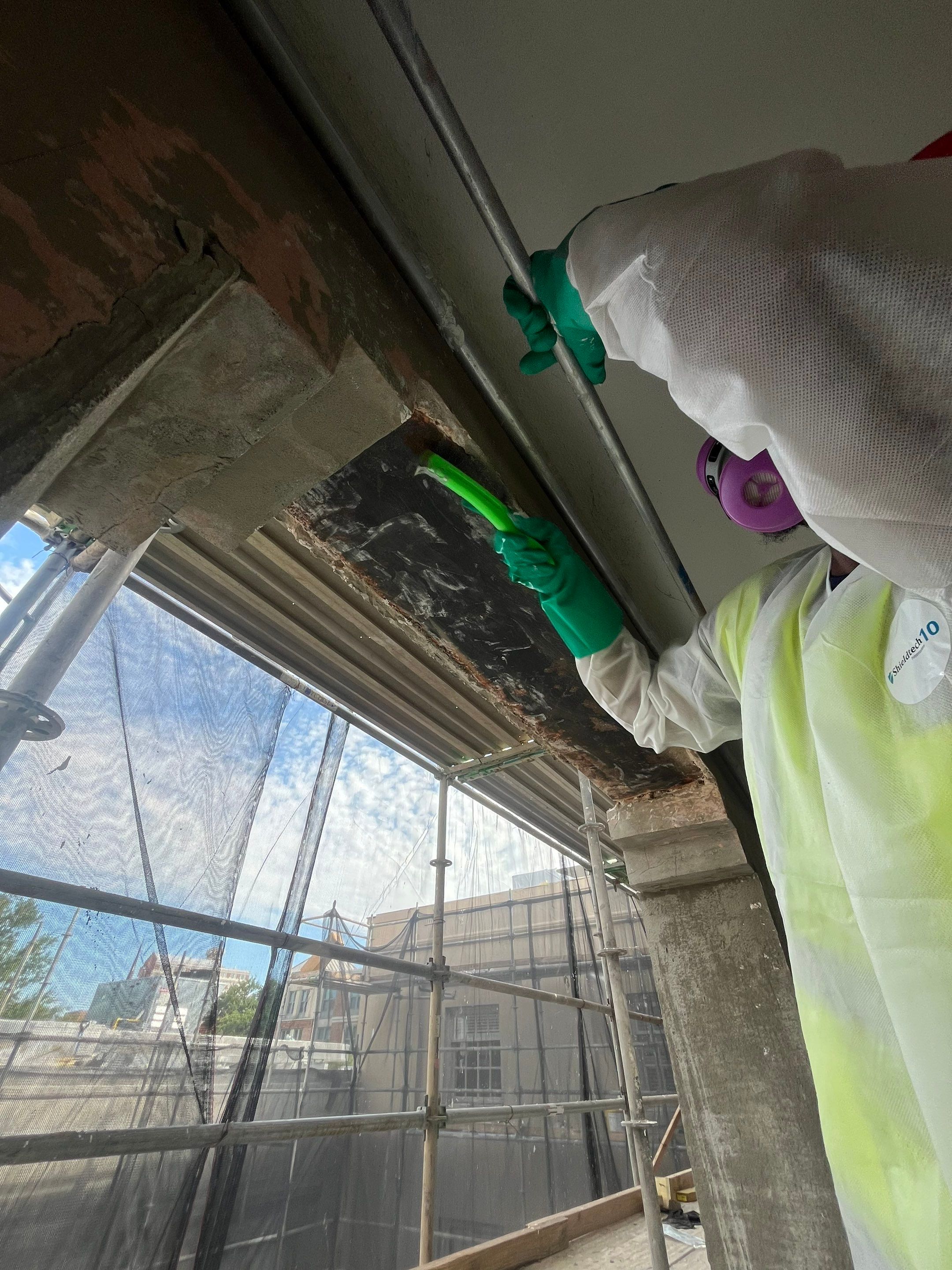 LBP remediation with demolition services by EAS Environmental, LLC.