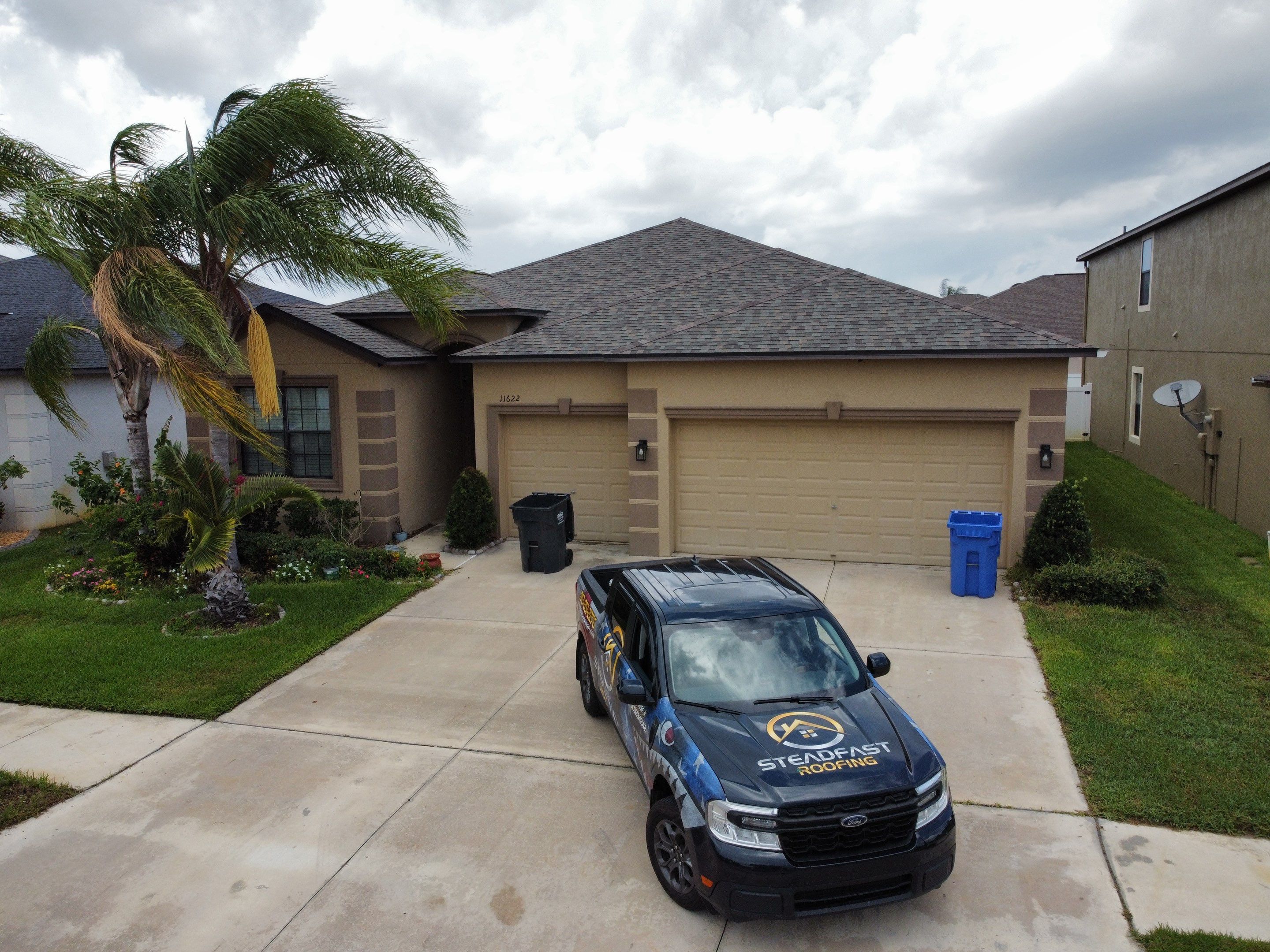 Roof Replacement in Riverview, FL. by Steadfast Roofing