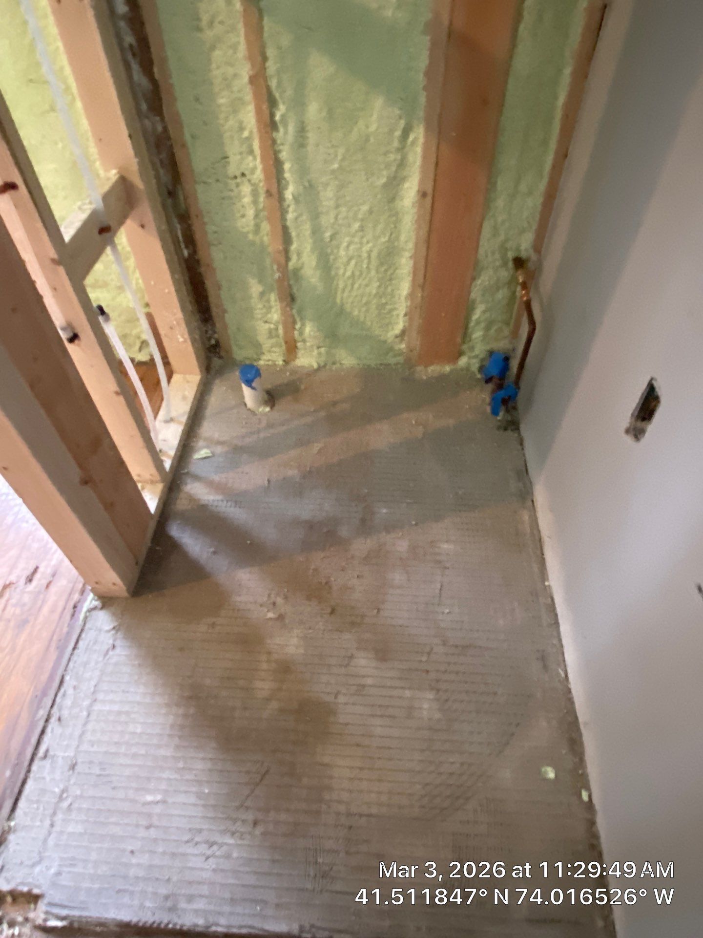 Attic Insulation using open cell spray foam by NYS Foam & Energy