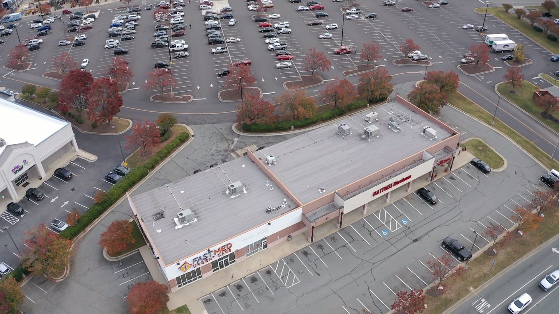 Commercial Coating using Poly Urerthane and Silicone Coating by Just In Time Roofing and Restoration