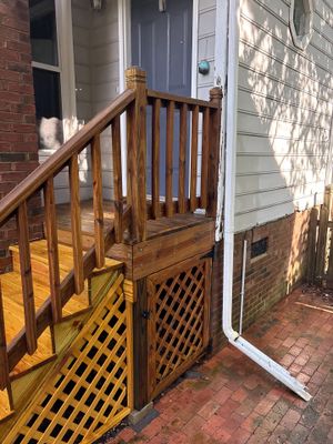 Wood Deck using Wood Sealant