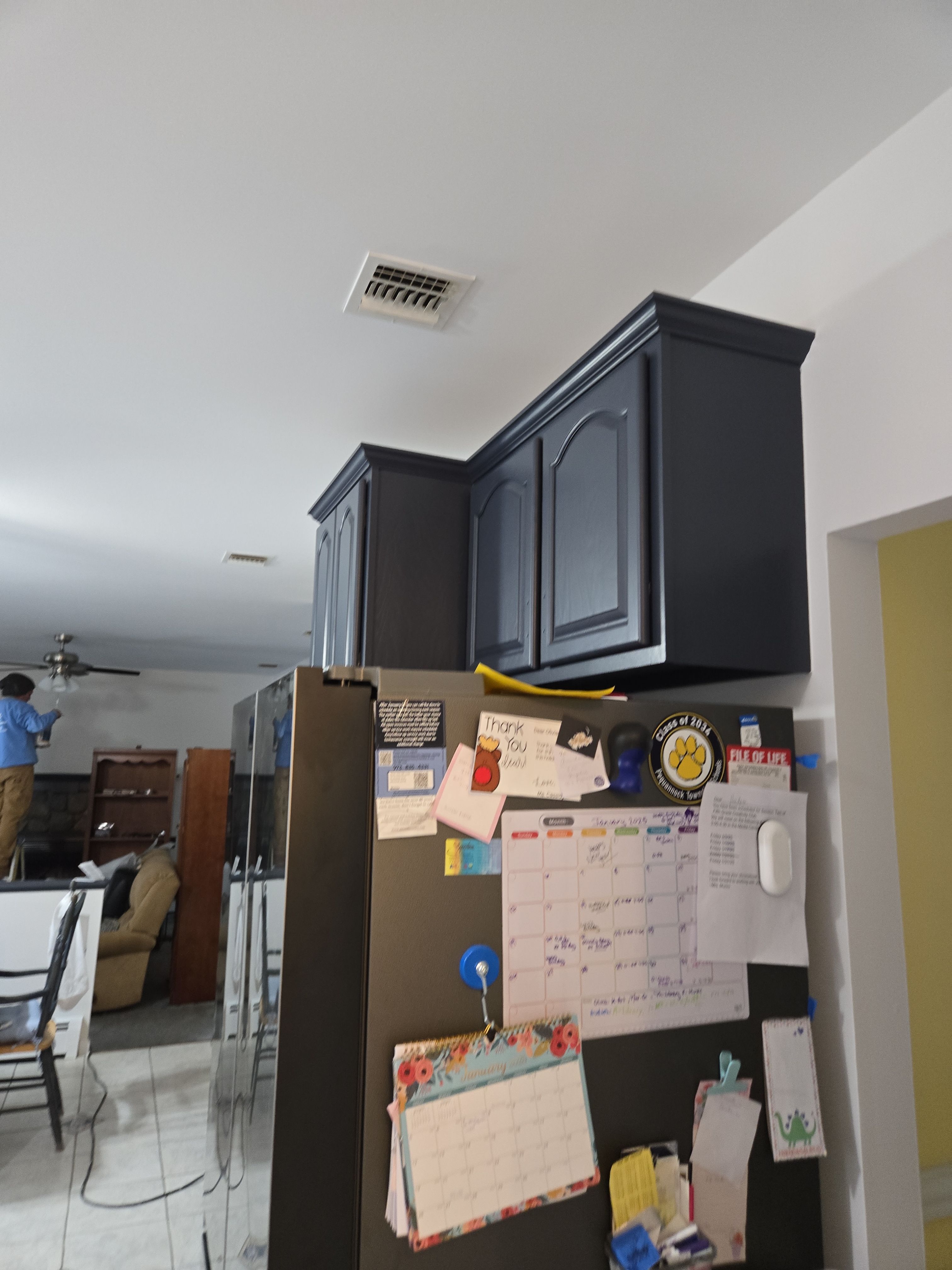 Cabinet Refinishing using Benjamin Moore Command by Spectrum Painting, LLC