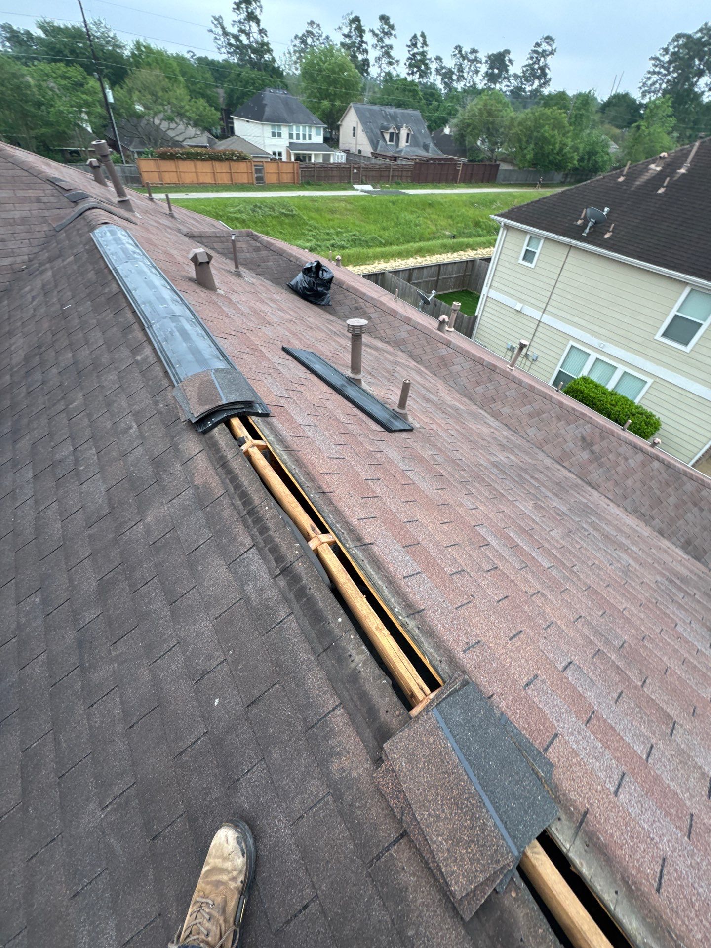 Roof Repairs Project in Tomball, TX by Proud Roofing