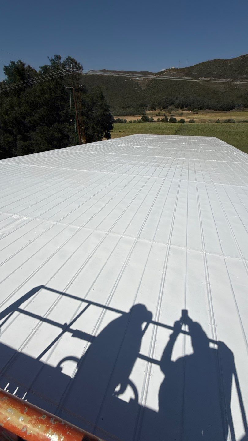 Metal Roof Silicone Coating and Structural Repair in San Ysabel by Reliable Roofing San Diego Inc.