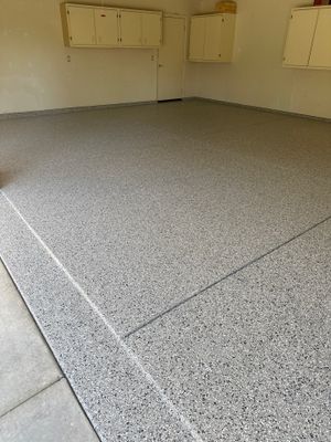 Simiron Polyurea Garage Floor Coating in Paso Robles